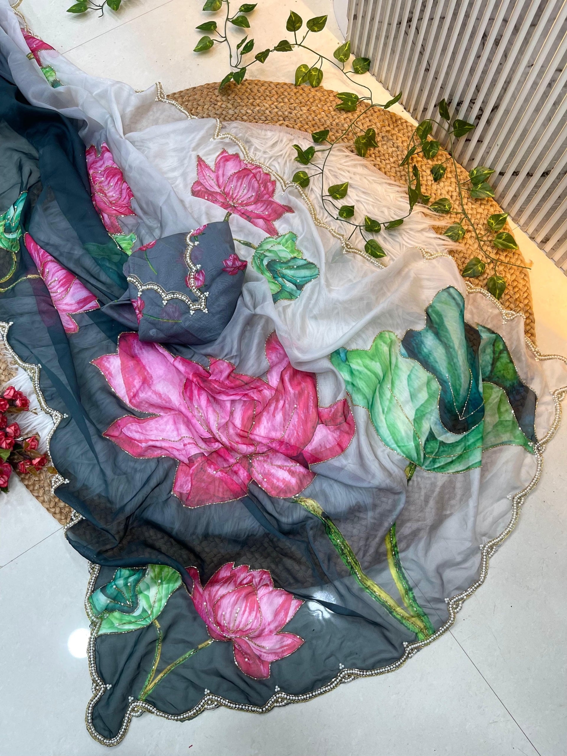 Premium Soft Teby Silk Saree