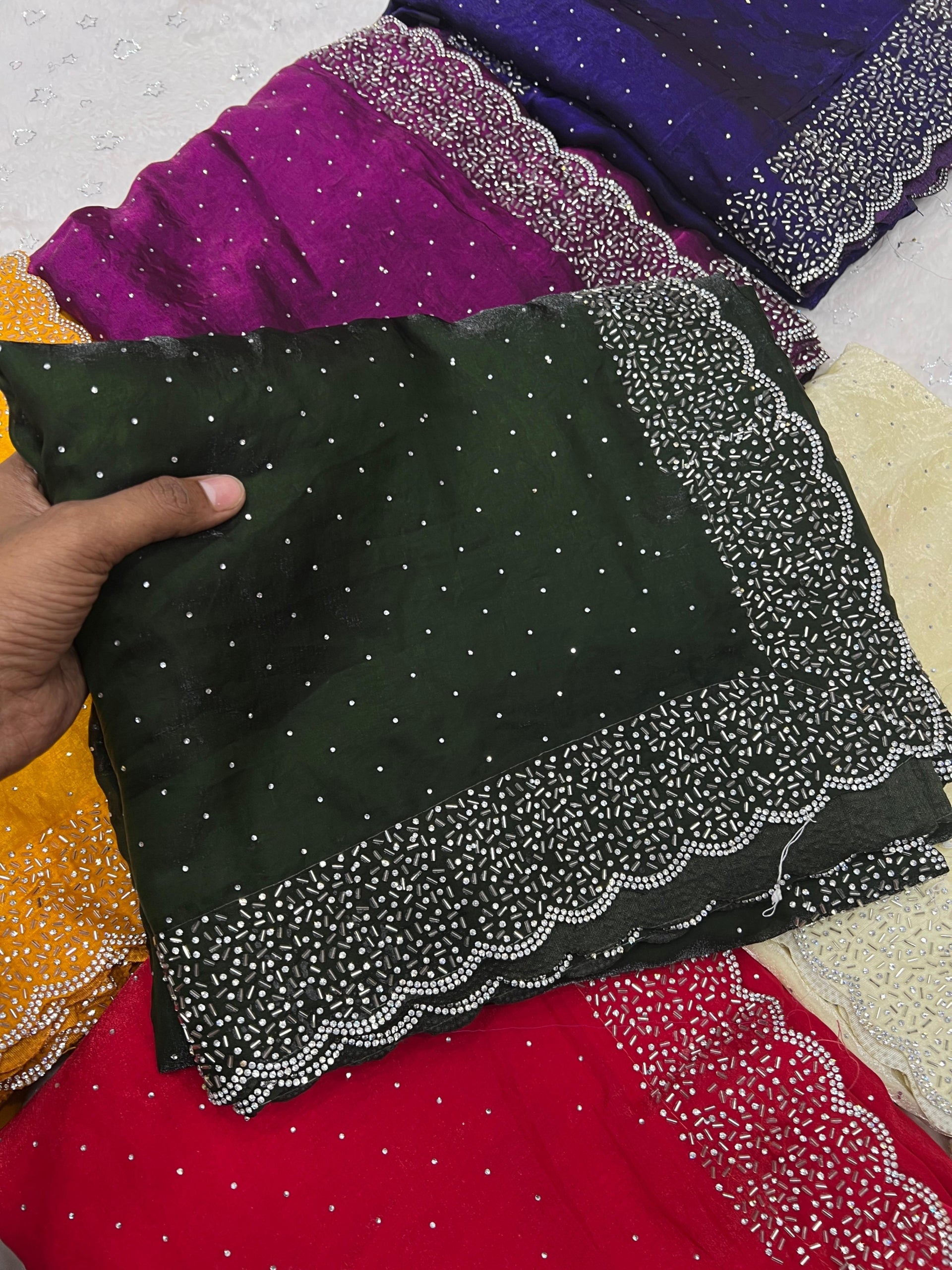 Super Trendy Space Silk Sarees