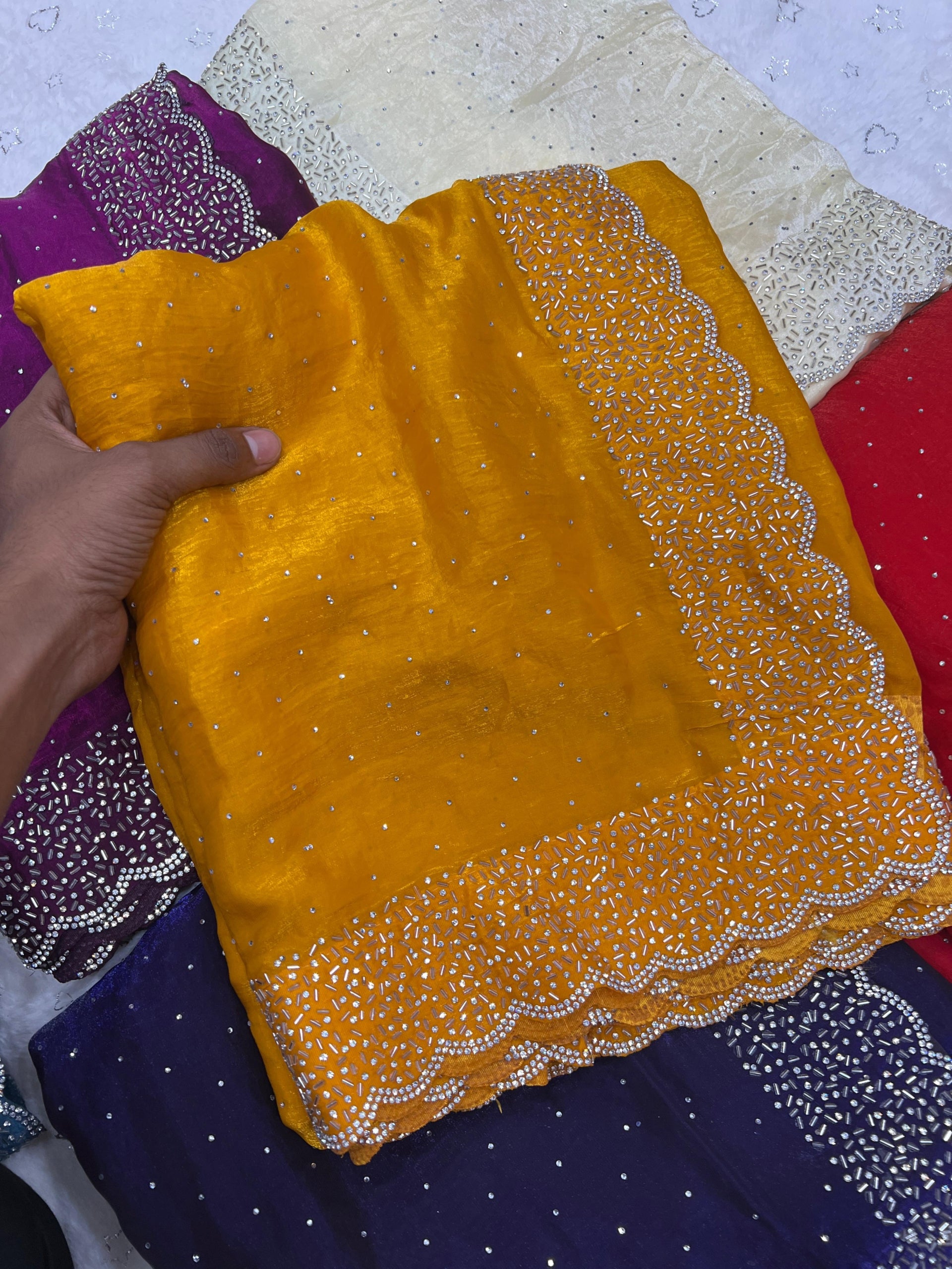 Super Trendy Space Silk Sarees