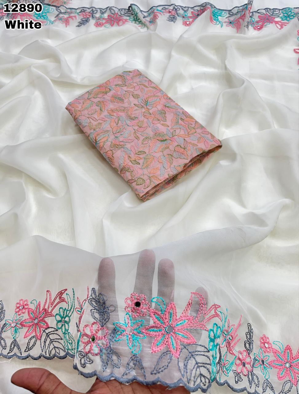 Soft Tebby Organza Saree