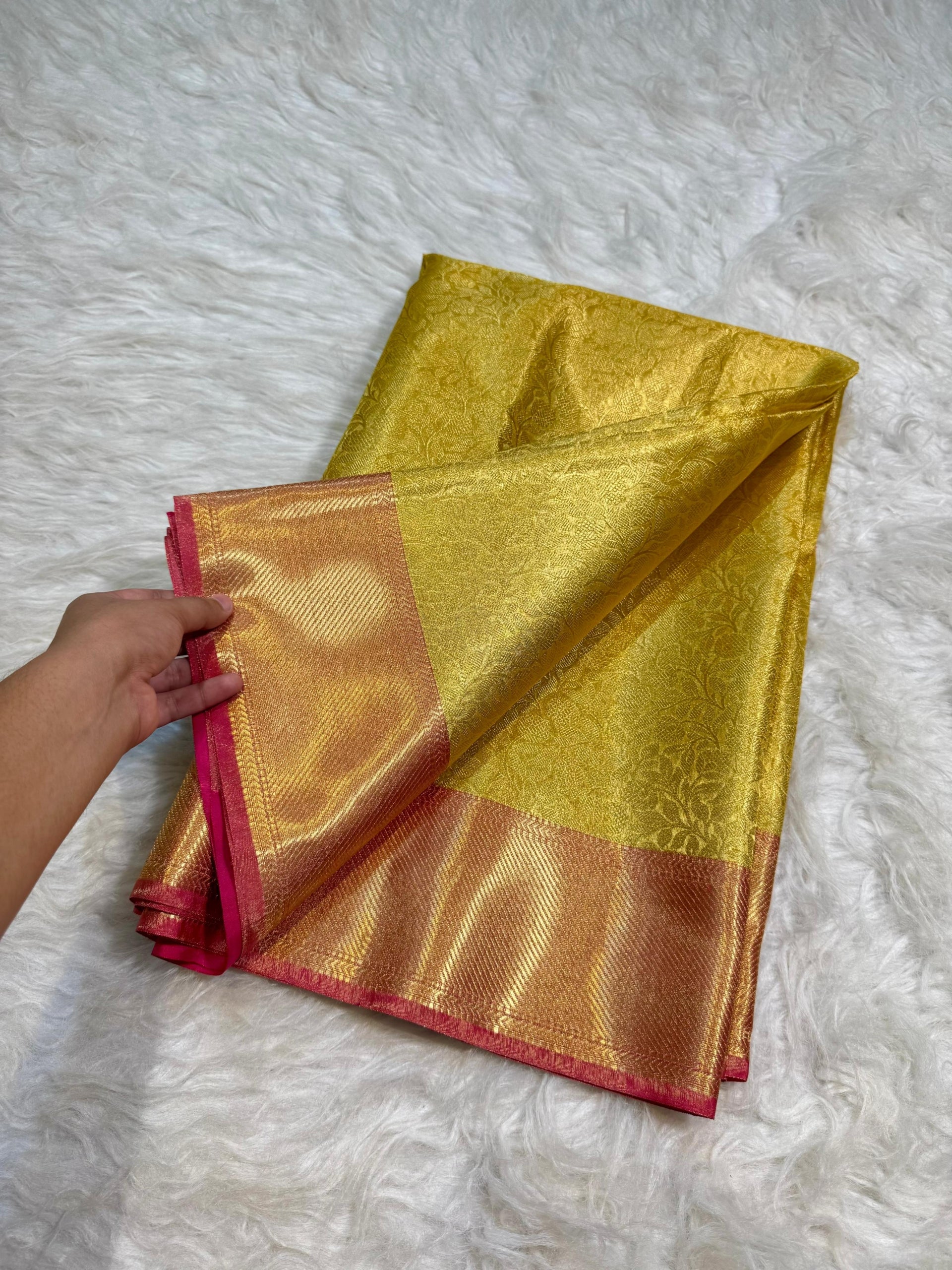 Banarasi Soft Tissue Silk Saree