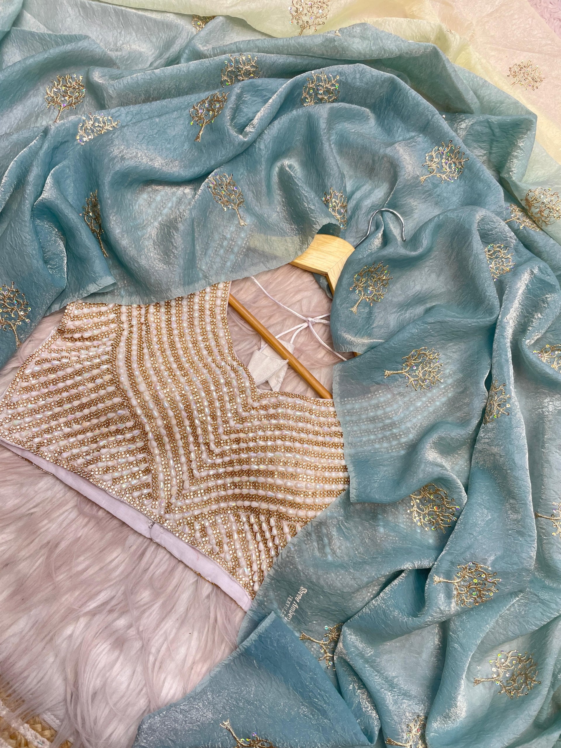 Crushed Fendy Silk
