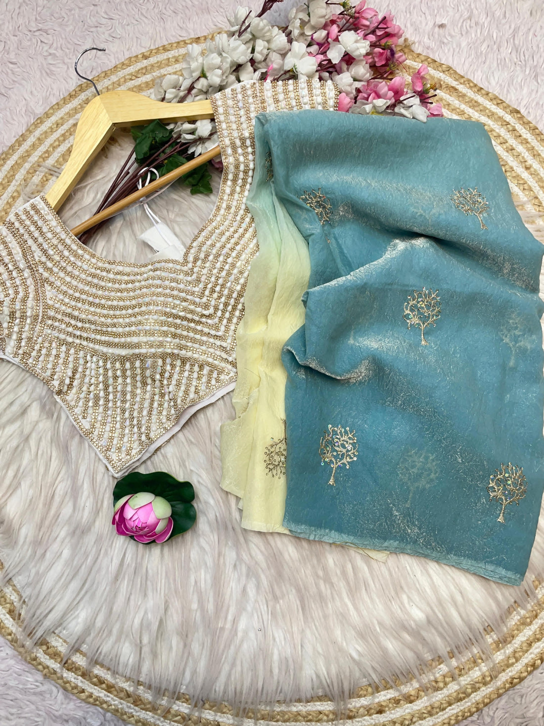 Crushed Fendy Silk
