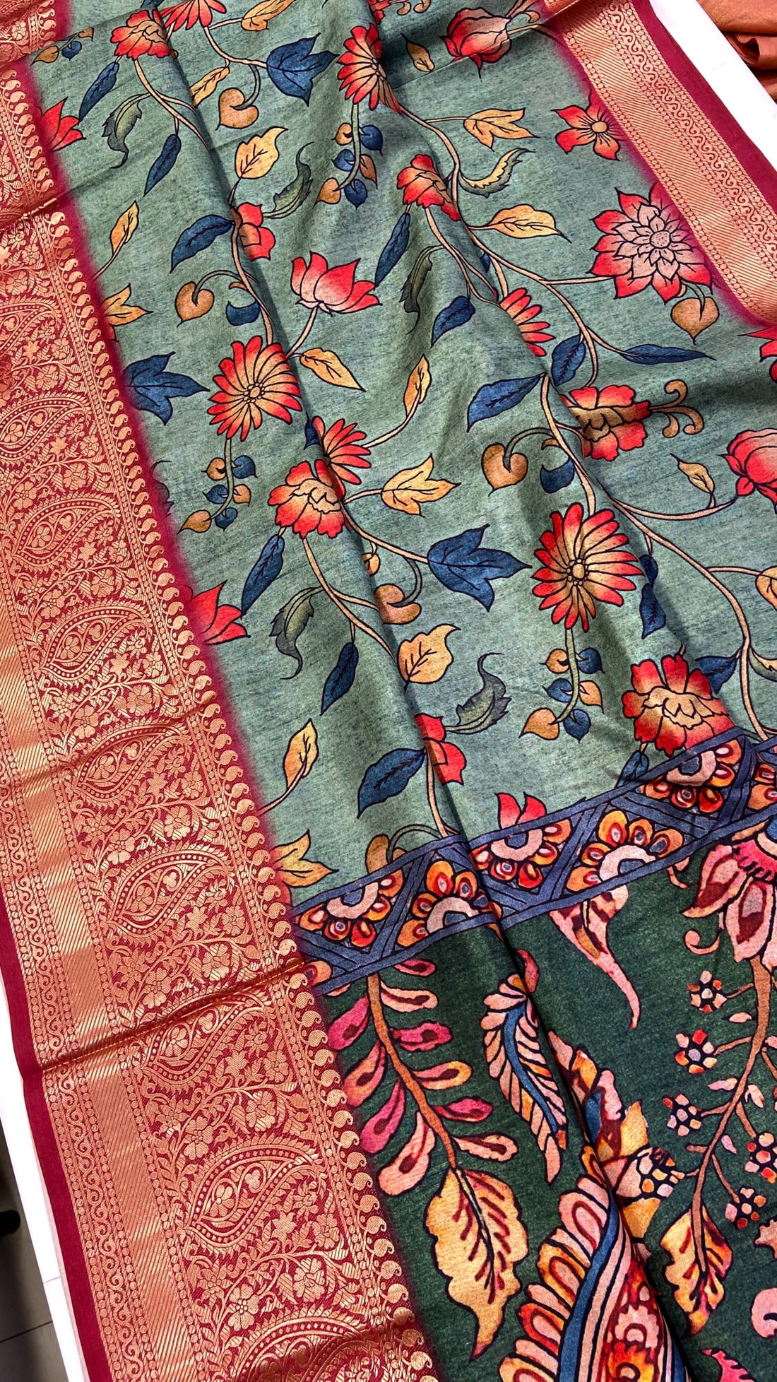 Premium Soft Tussar Silk Saree