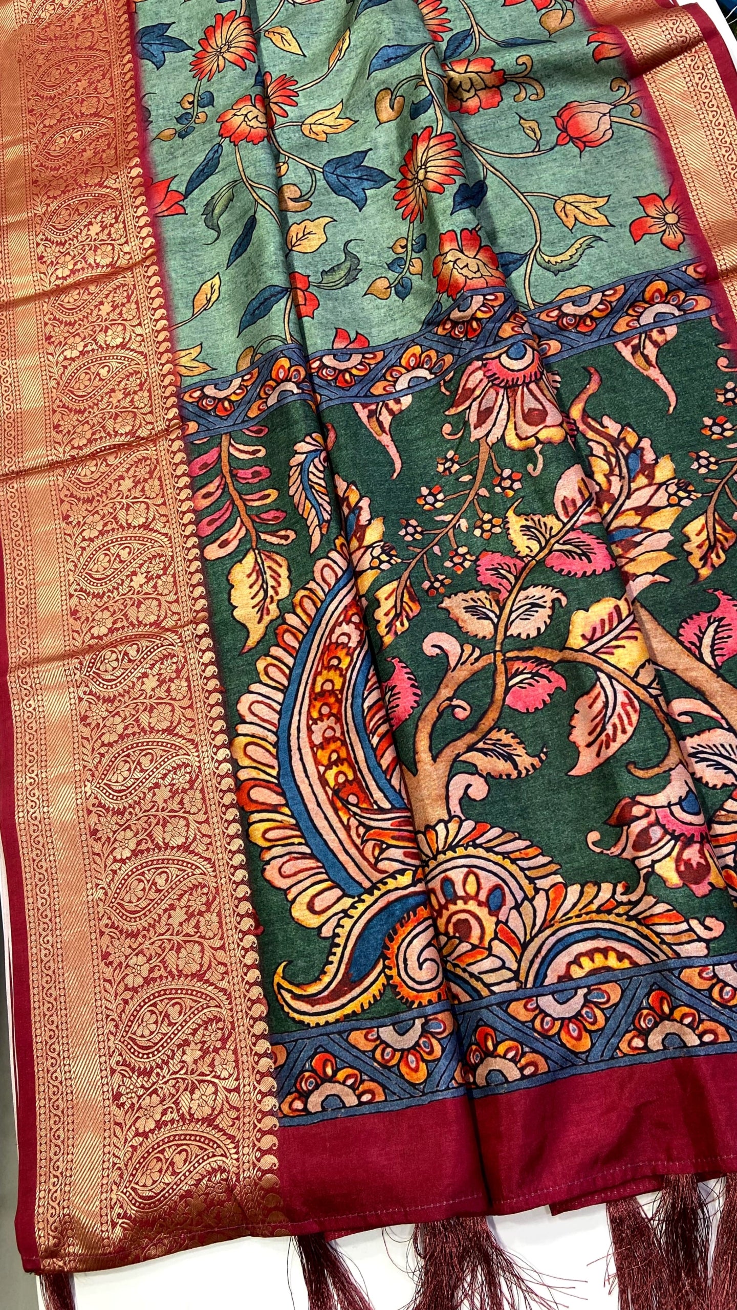 Premium Soft Tussar Silk Saree