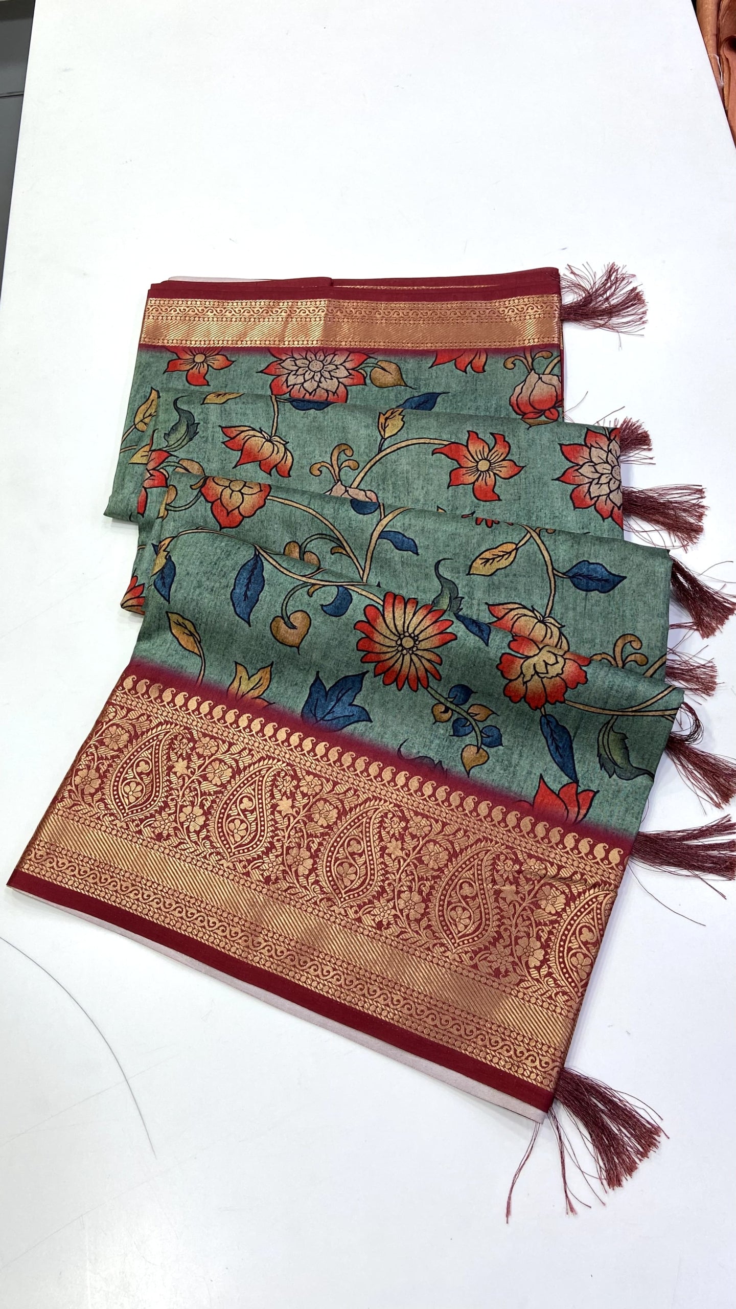 Premium Soft Tussar Silk Saree