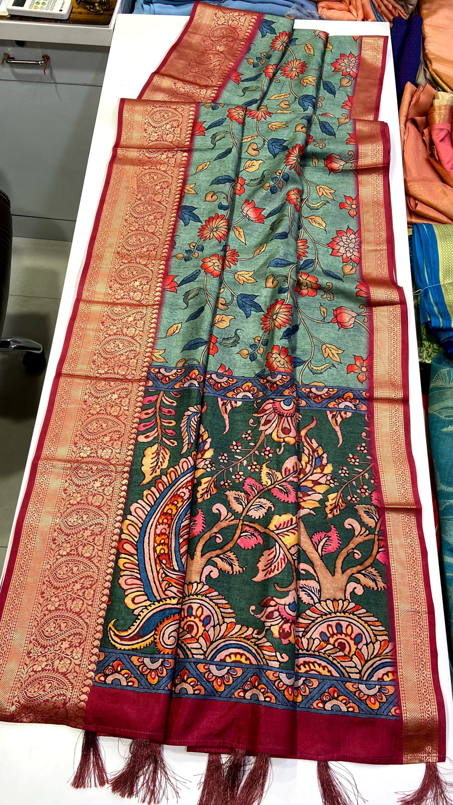 Premium Soft Tussar Silk Saree