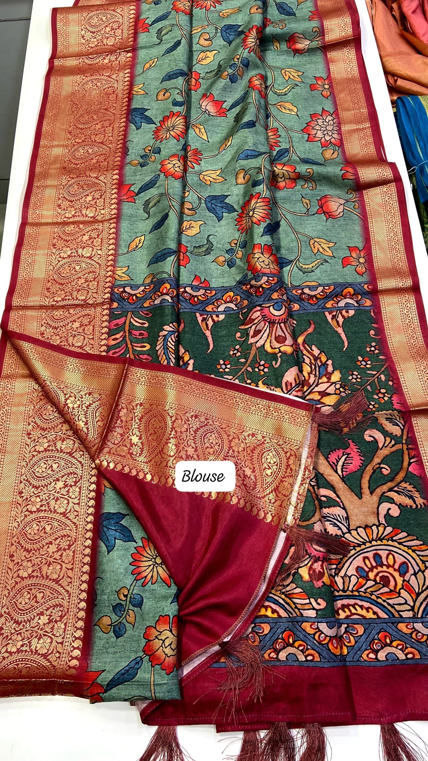 Premium Soft Tussar Silk Saree