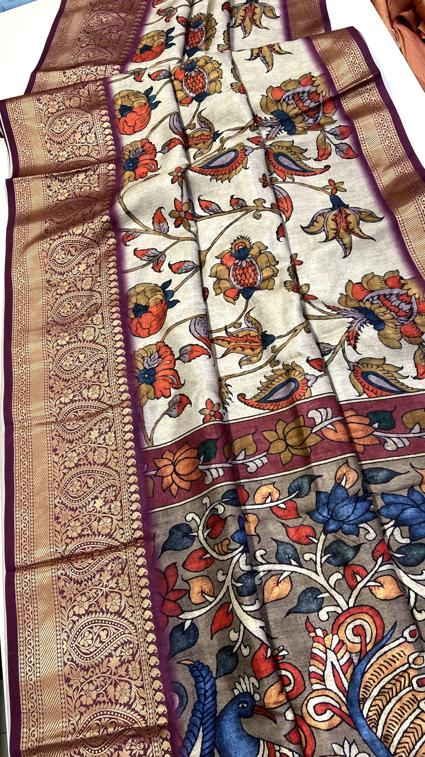 Premium Soft Tussar Silk Saree