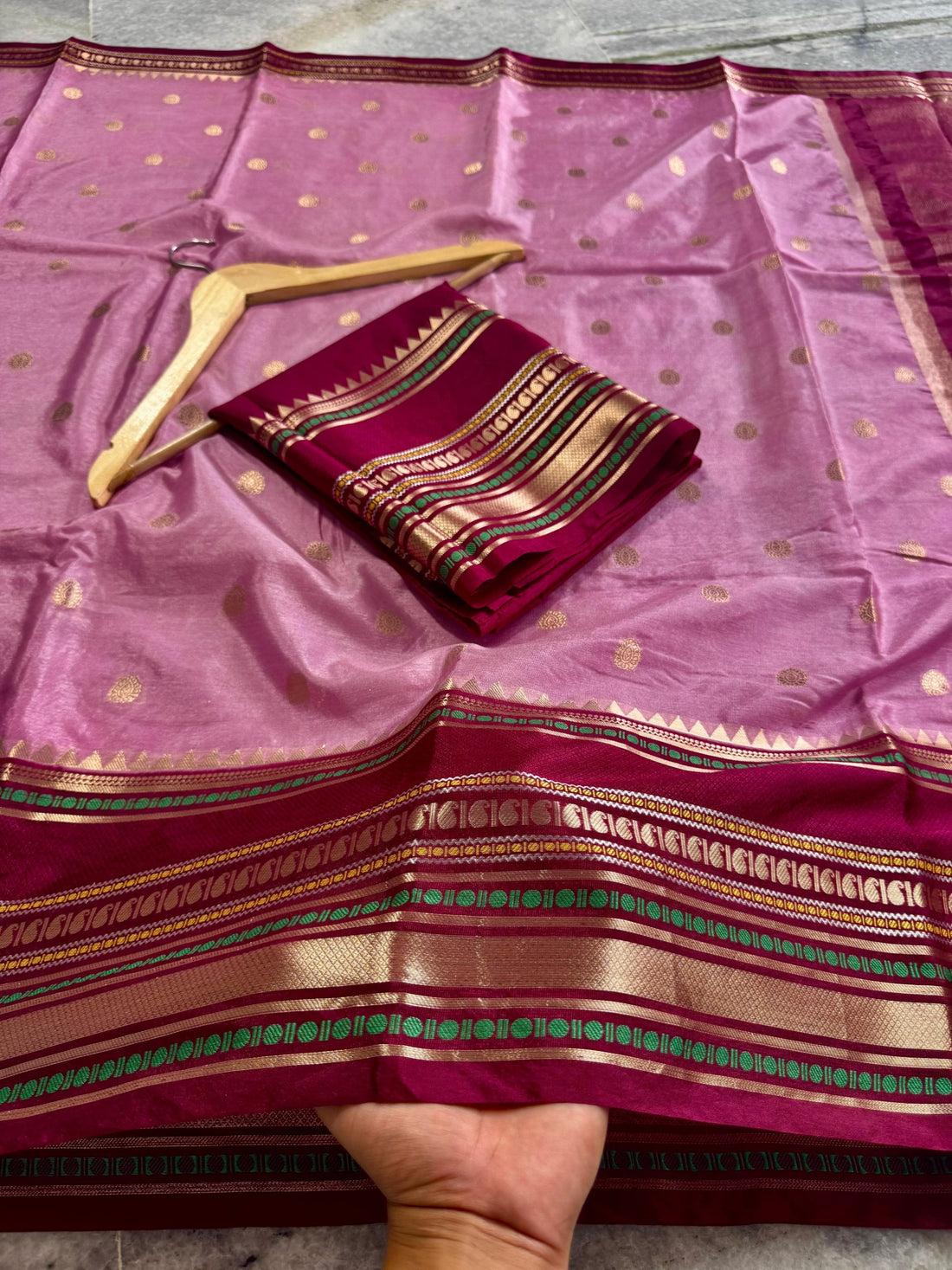 Soft Banarasi Dyble Dupion Silk Saree