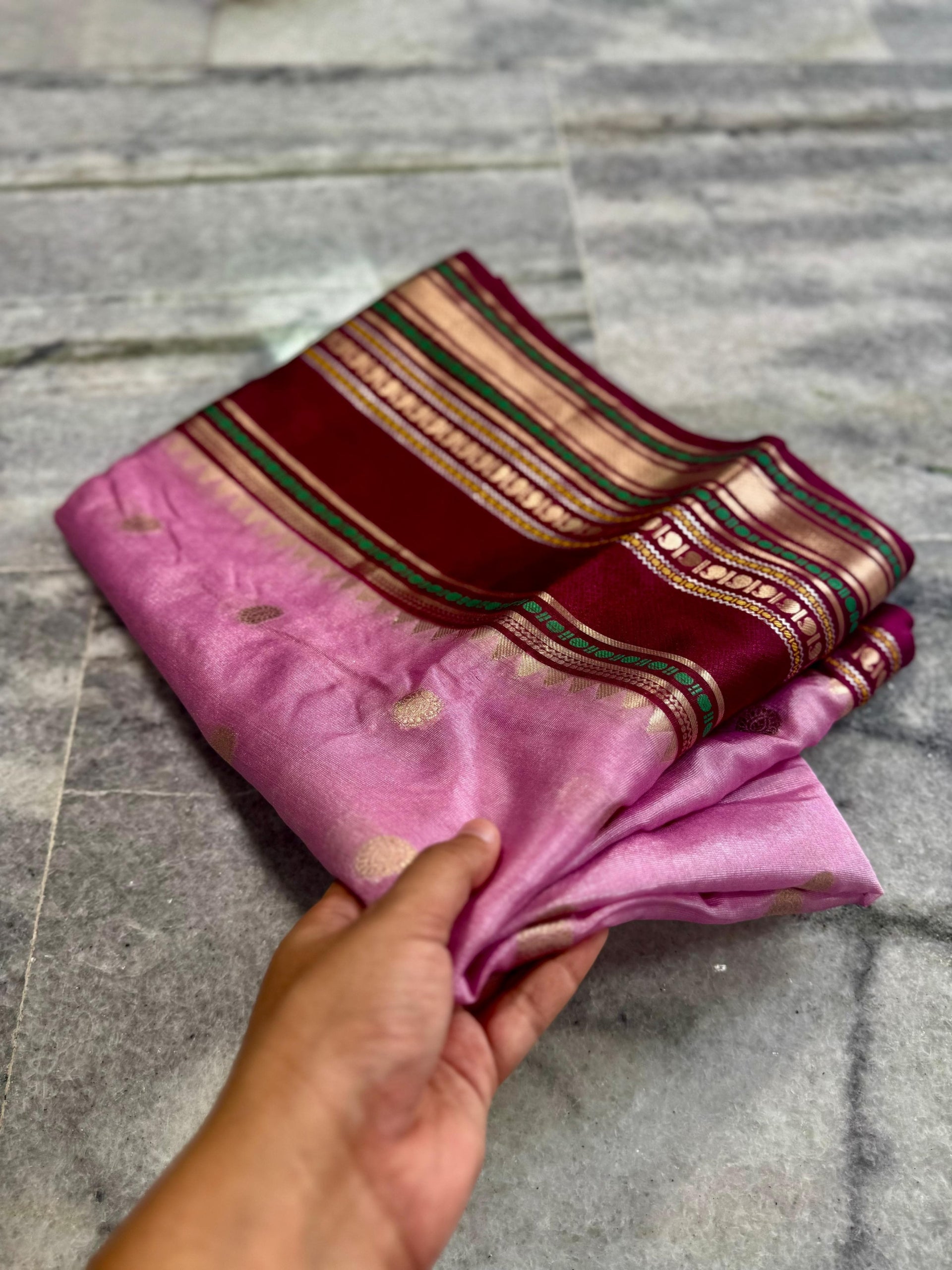 Soft Banarasi Dyble Dupion Silk Saree