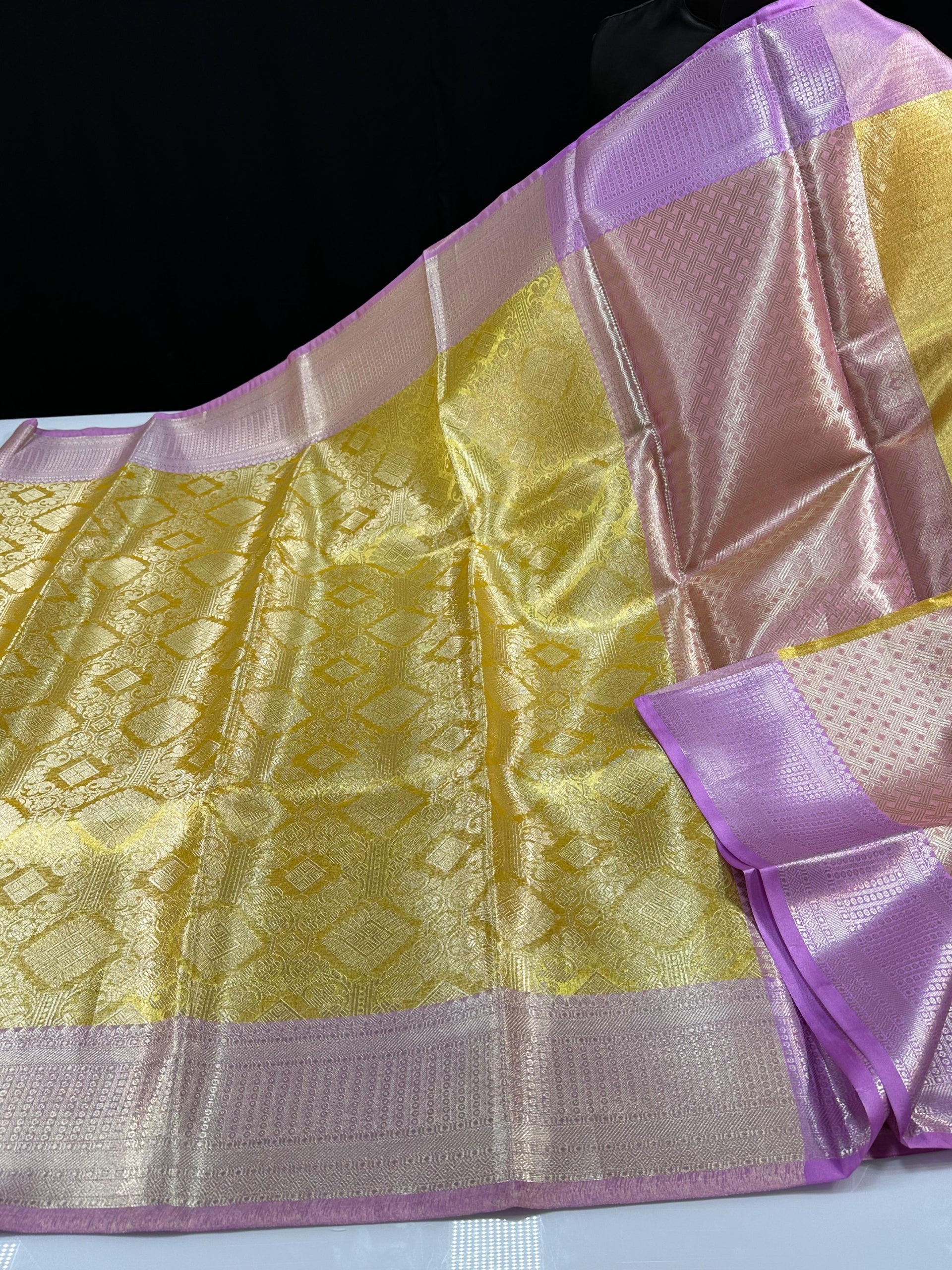 Premium Soft Banarasi Tissue Saree