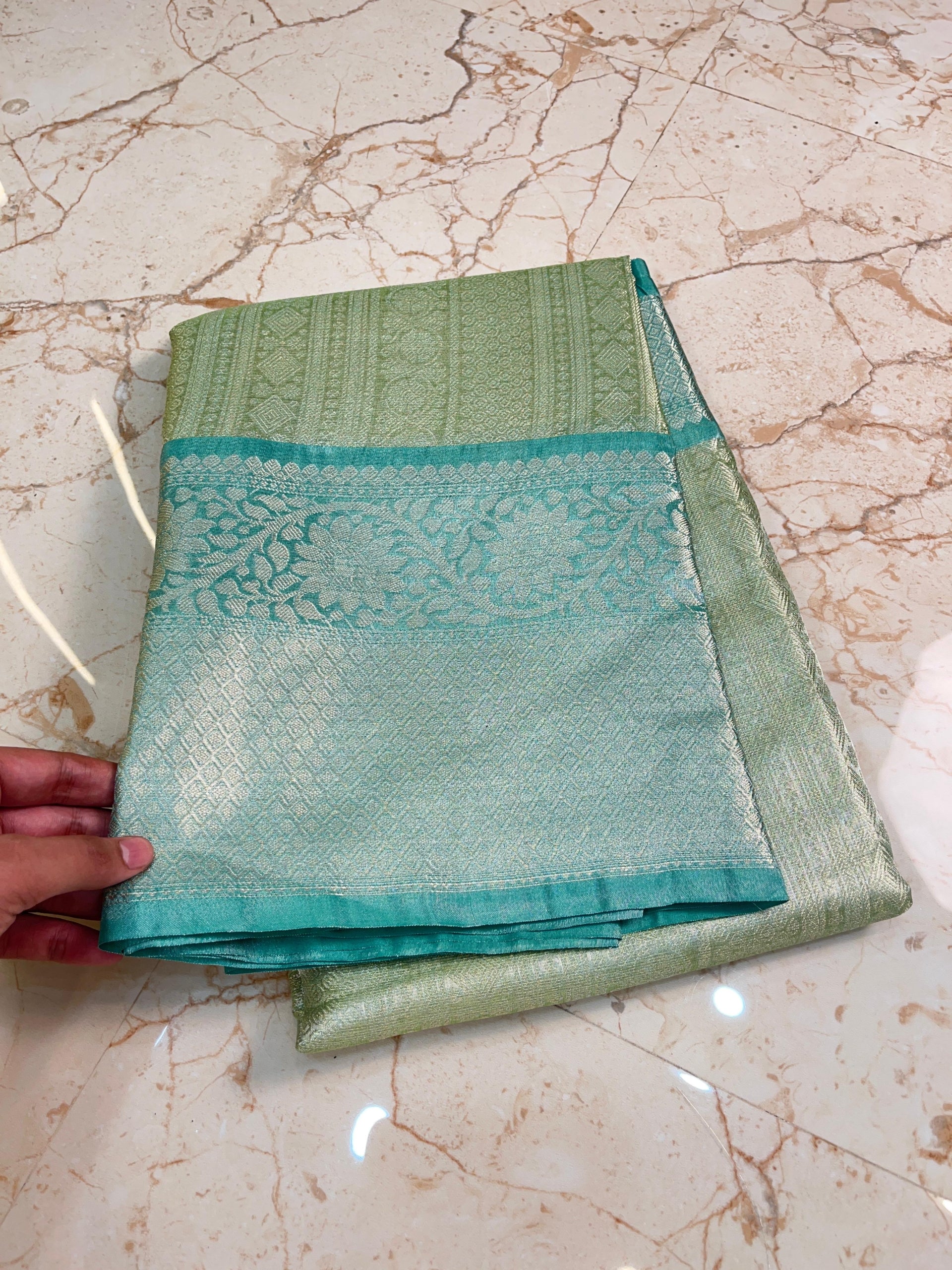 Soft Banarasi Tissue Silk Saree
