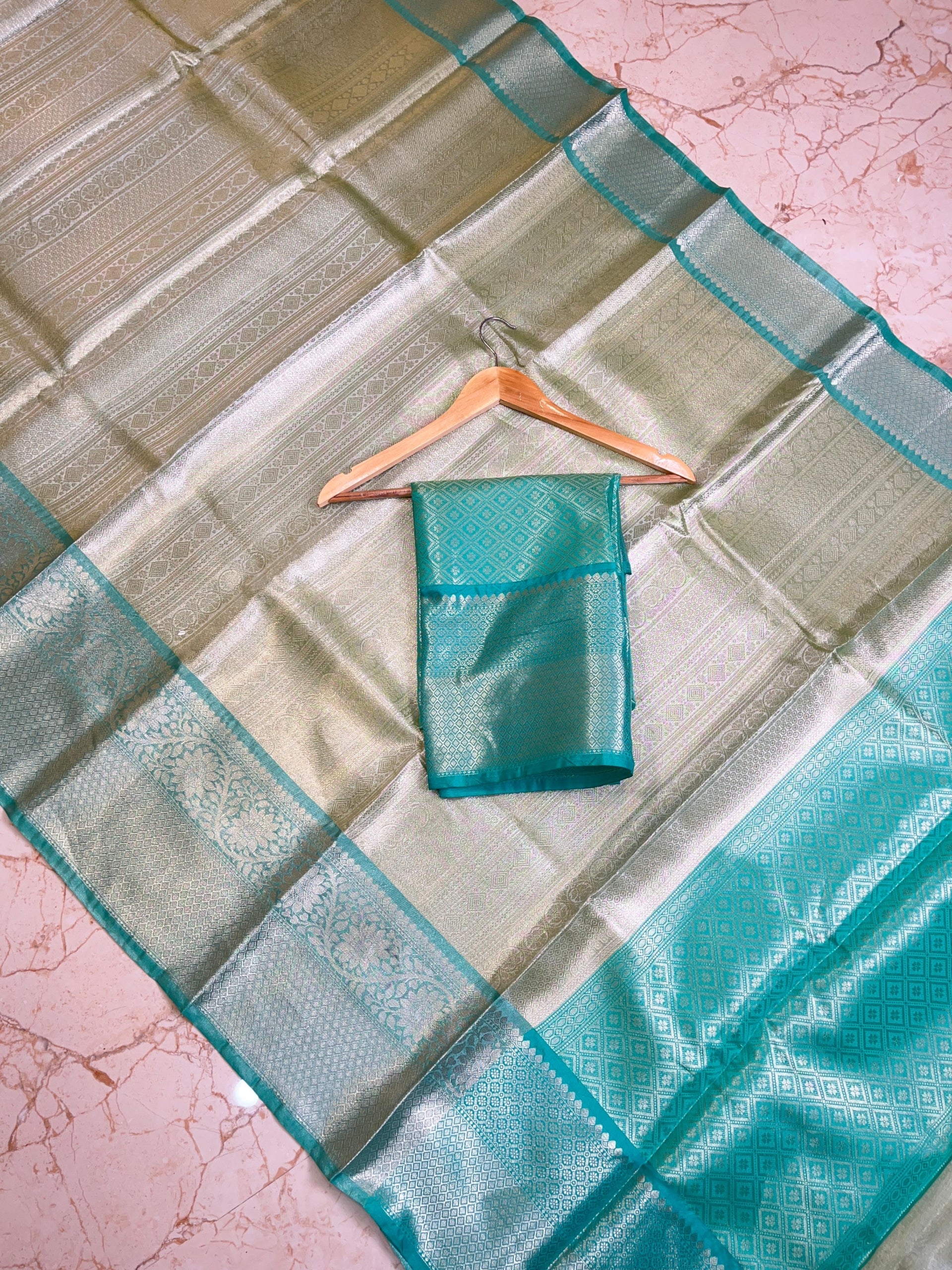 Soft Banarasi Tissue Silk Saree