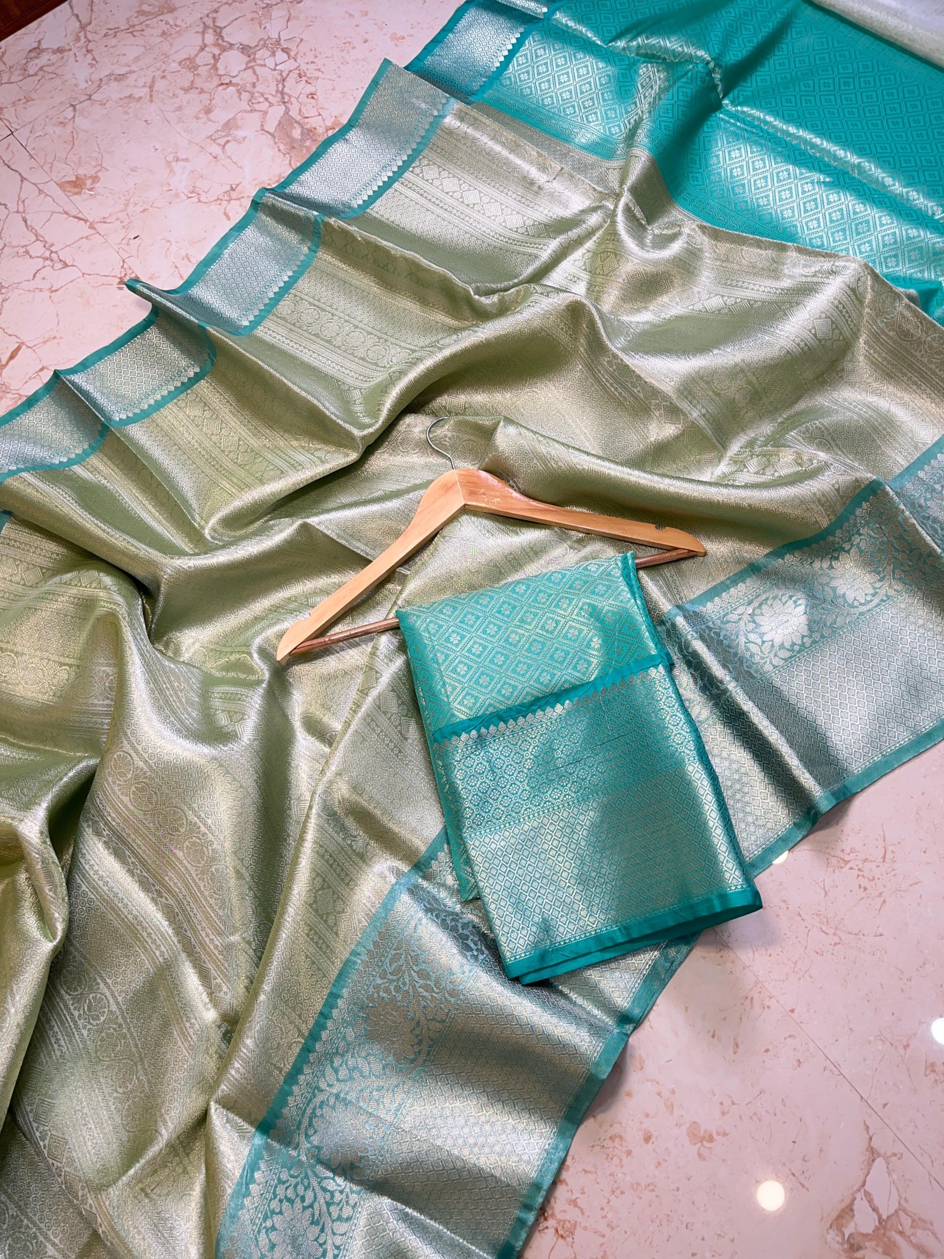 Soft Banarasi Tissue Silk Saree