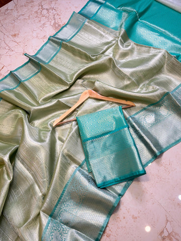 Soft Banarasi Tissue Silk Saree