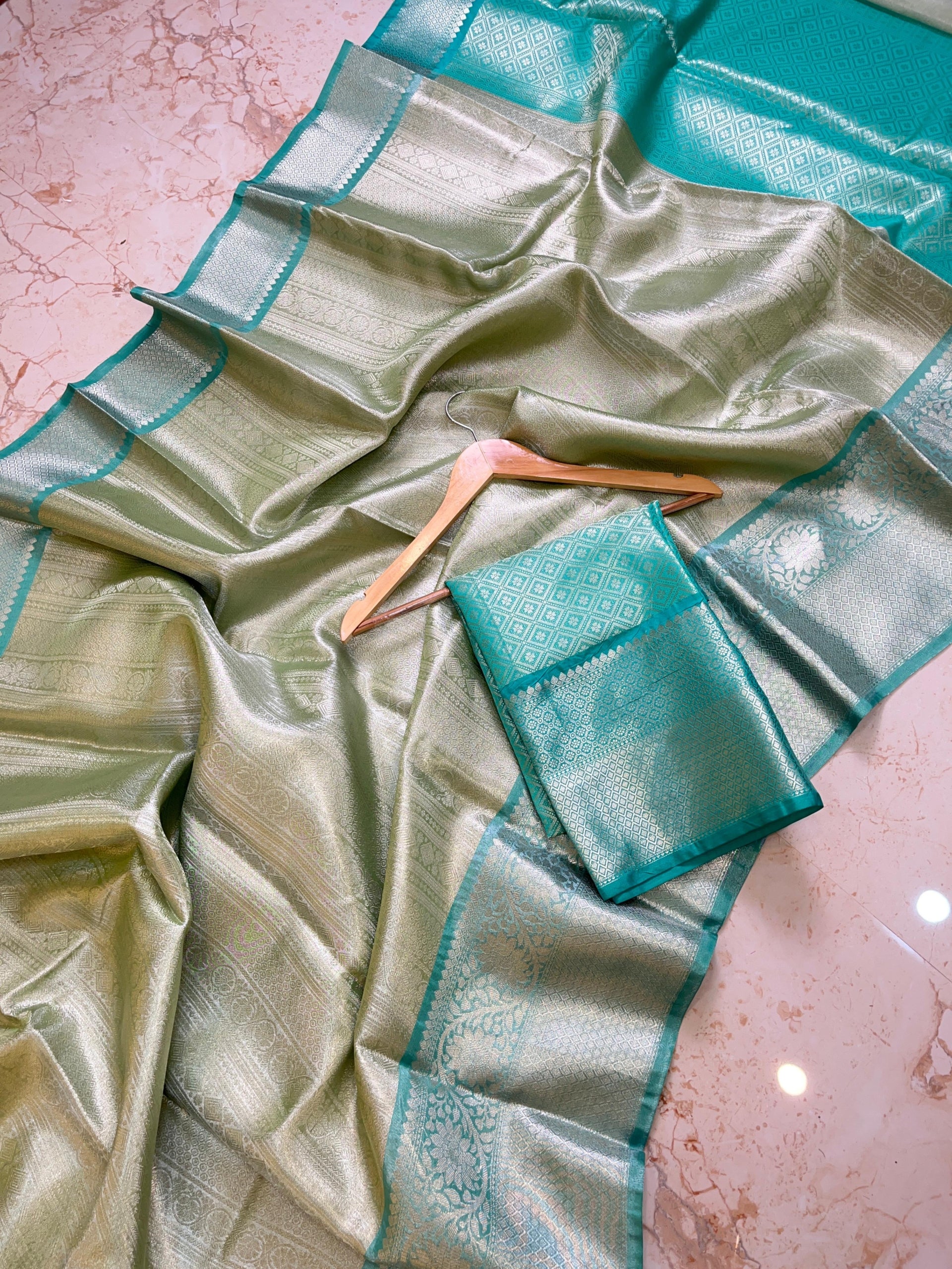 Soft Banarasi Tissue Silk Saree