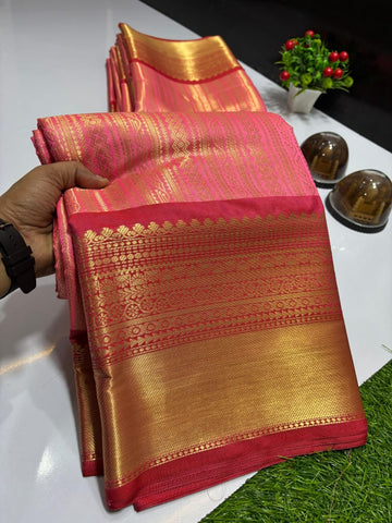 Soft Banarasi Tissue Silk Saree