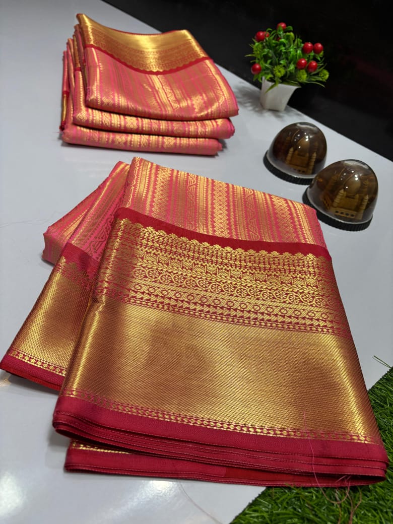 Soft Banarasi Tissue Silk Saree