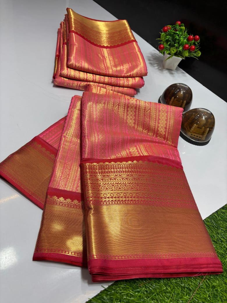 Soft Banarasi Tissue Silk Saree