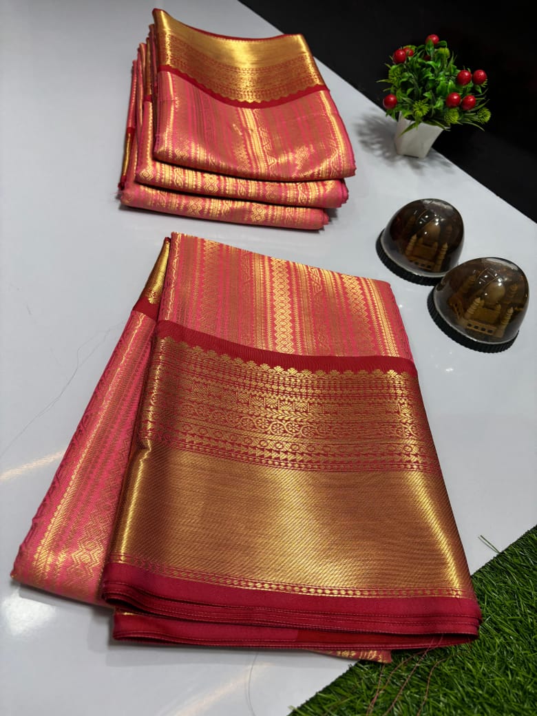 Soft Banarasi Tissue Silk Saree