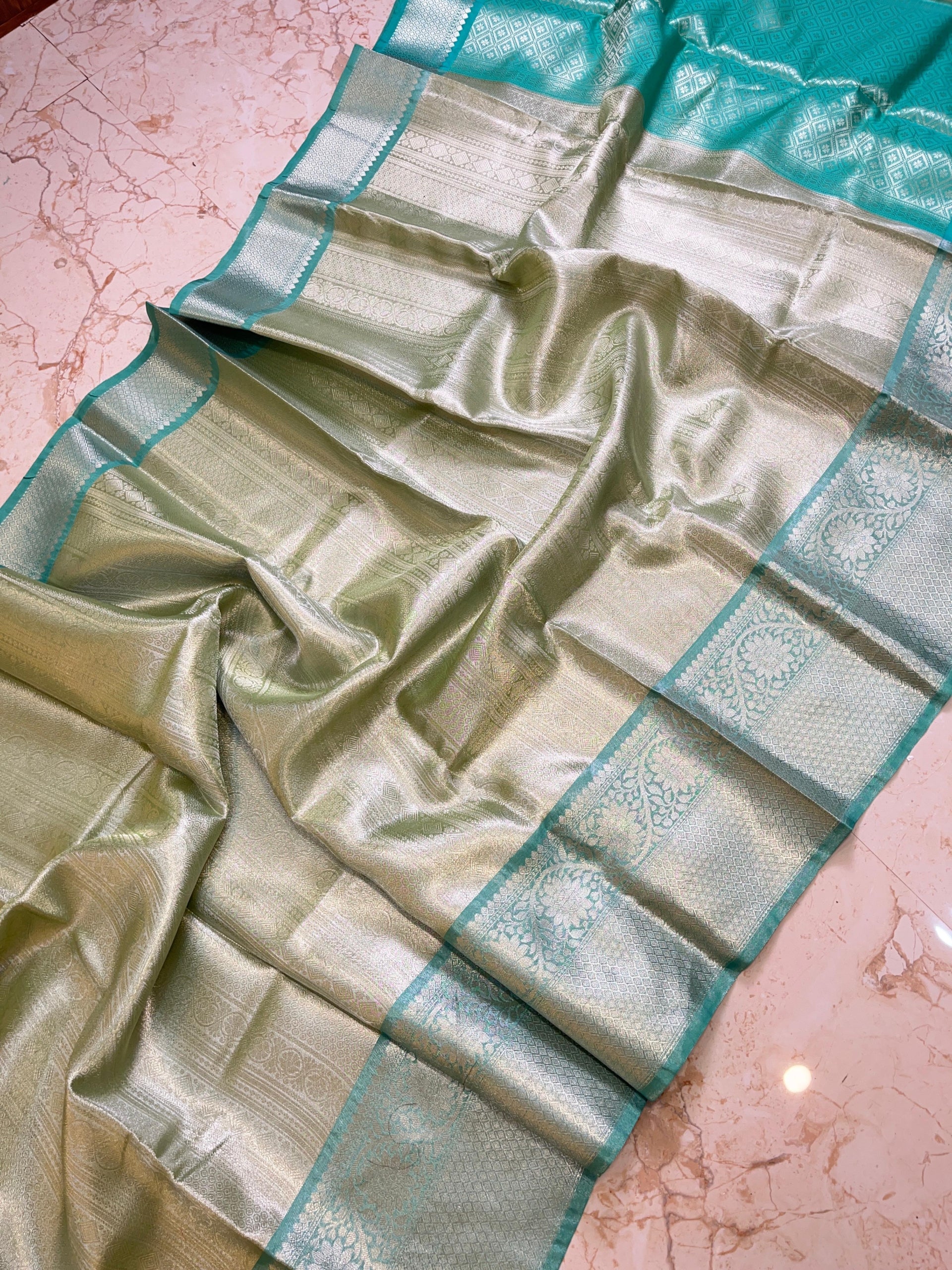 Soft Banarasi Tissue Silk Saree