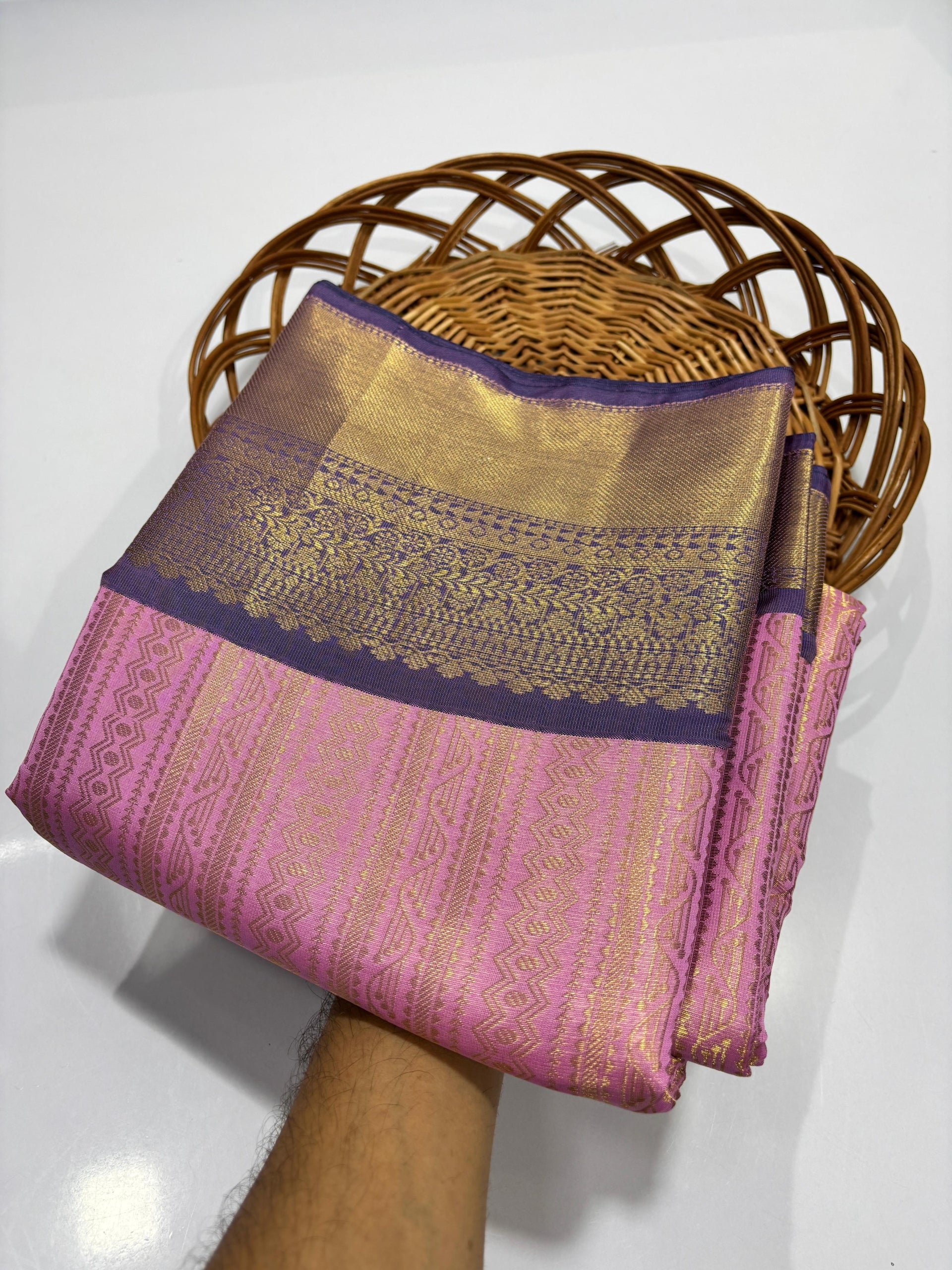 Pure Banarasi Soft Tissue Katan Silk Saree