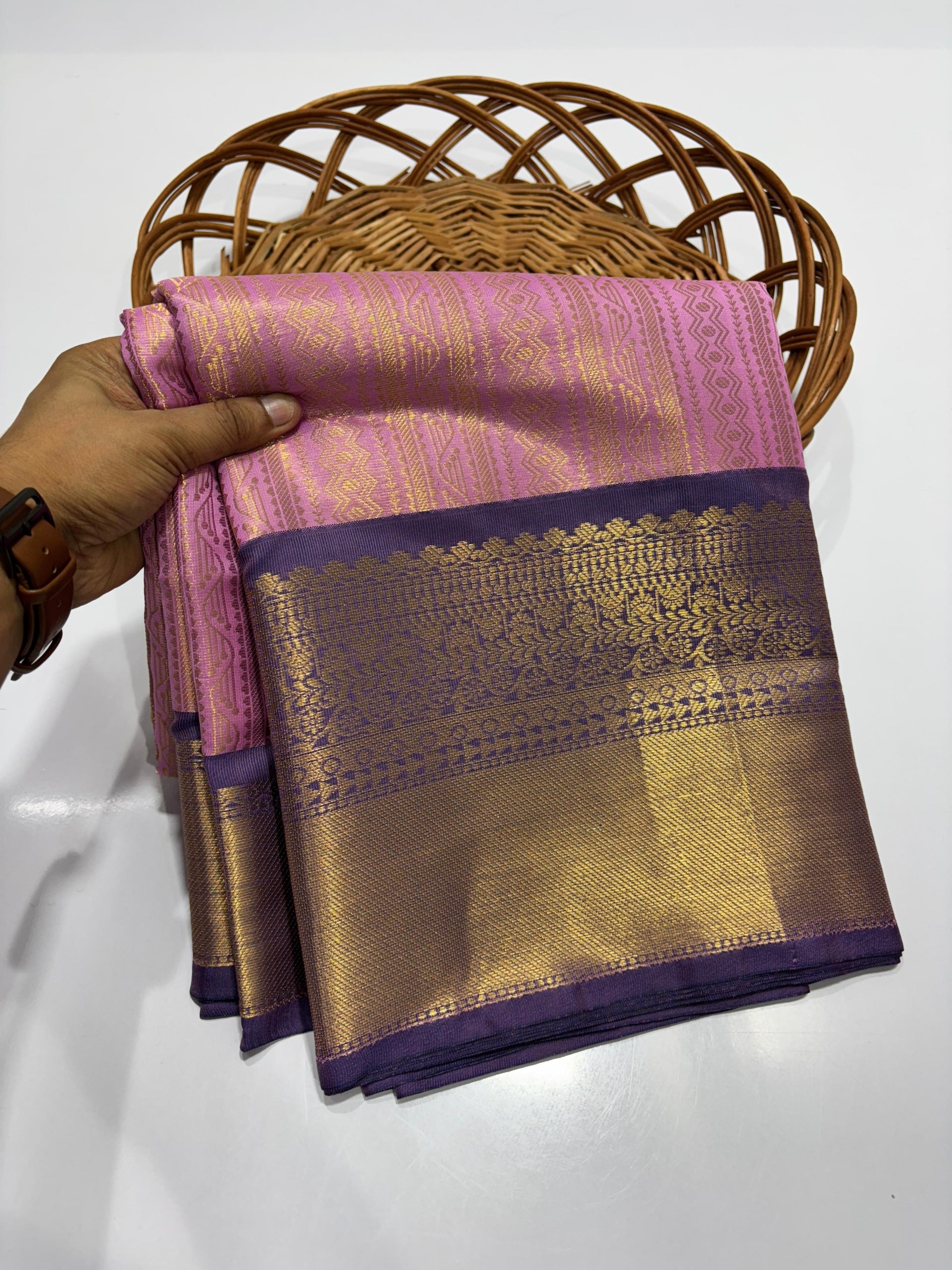 Pure Banarasi Soft Tissue Katan Silk Saree