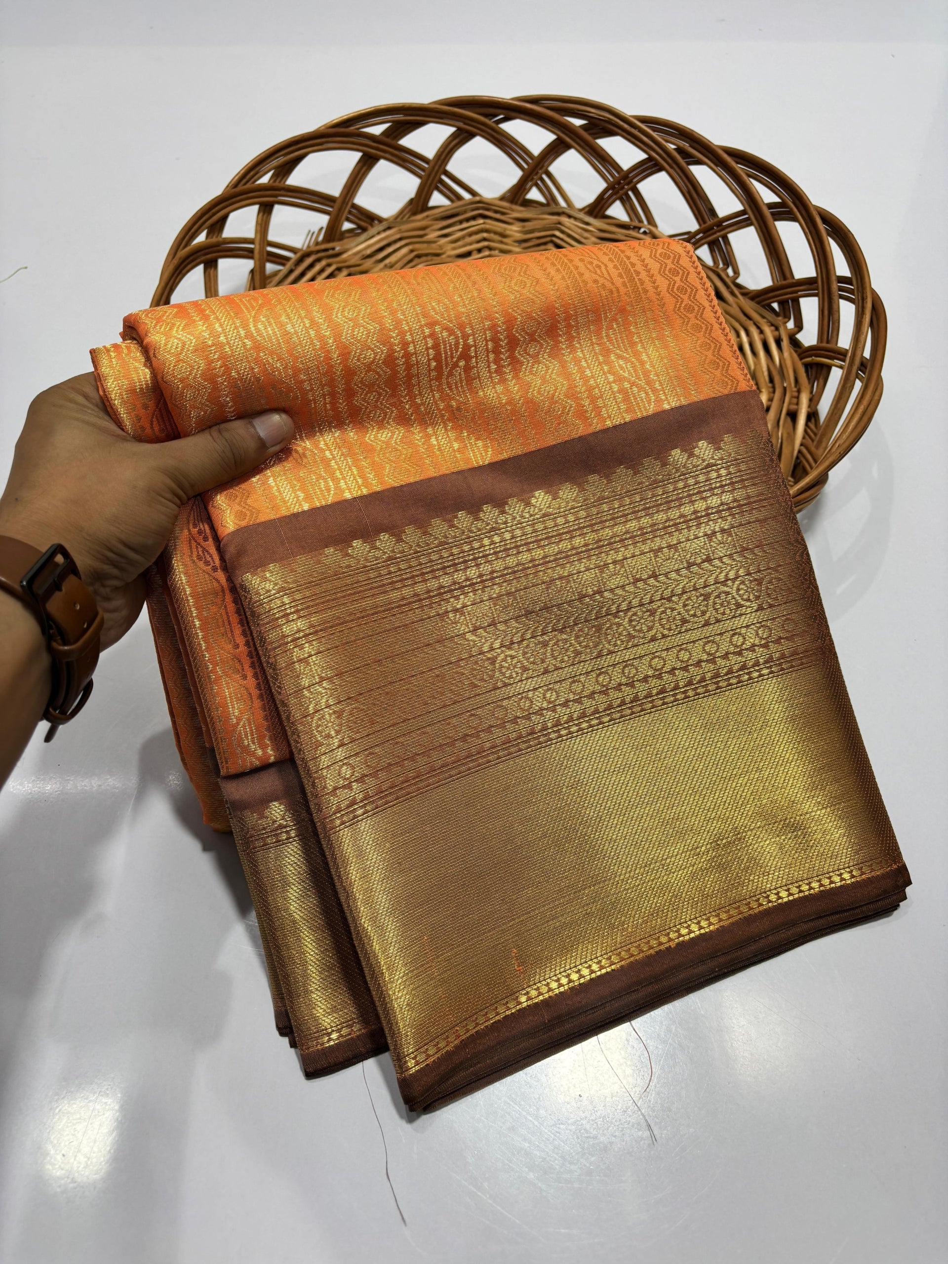 Pure Banarasi Soft Tissue Katan Silk Saree