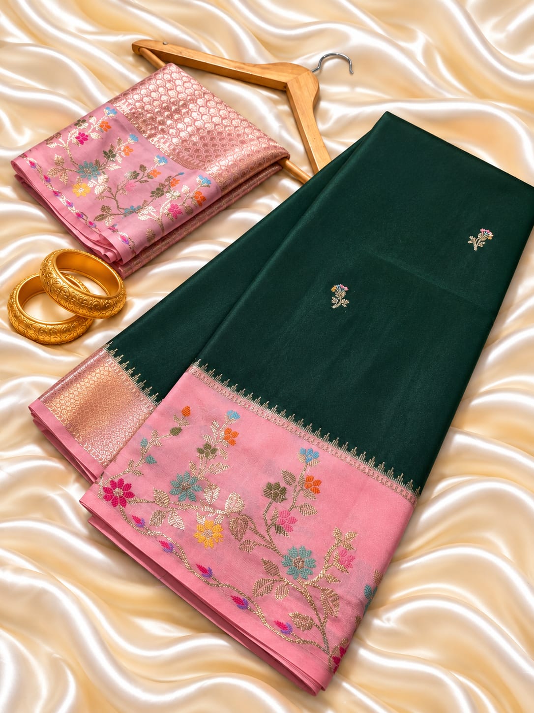 Premium Banarasi Katan Silk Sarees