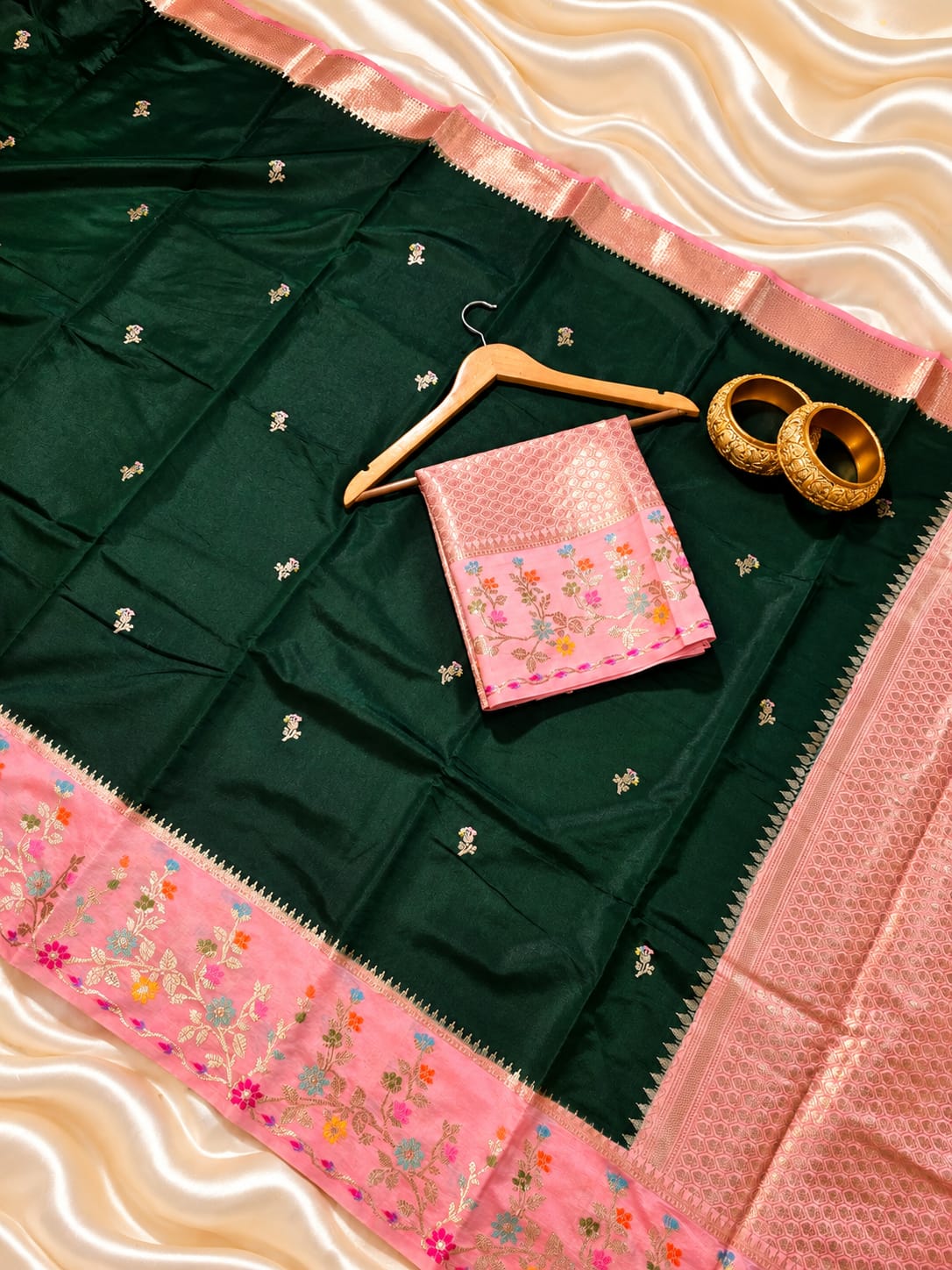 Premium Banarasi Katan Silk Sarees