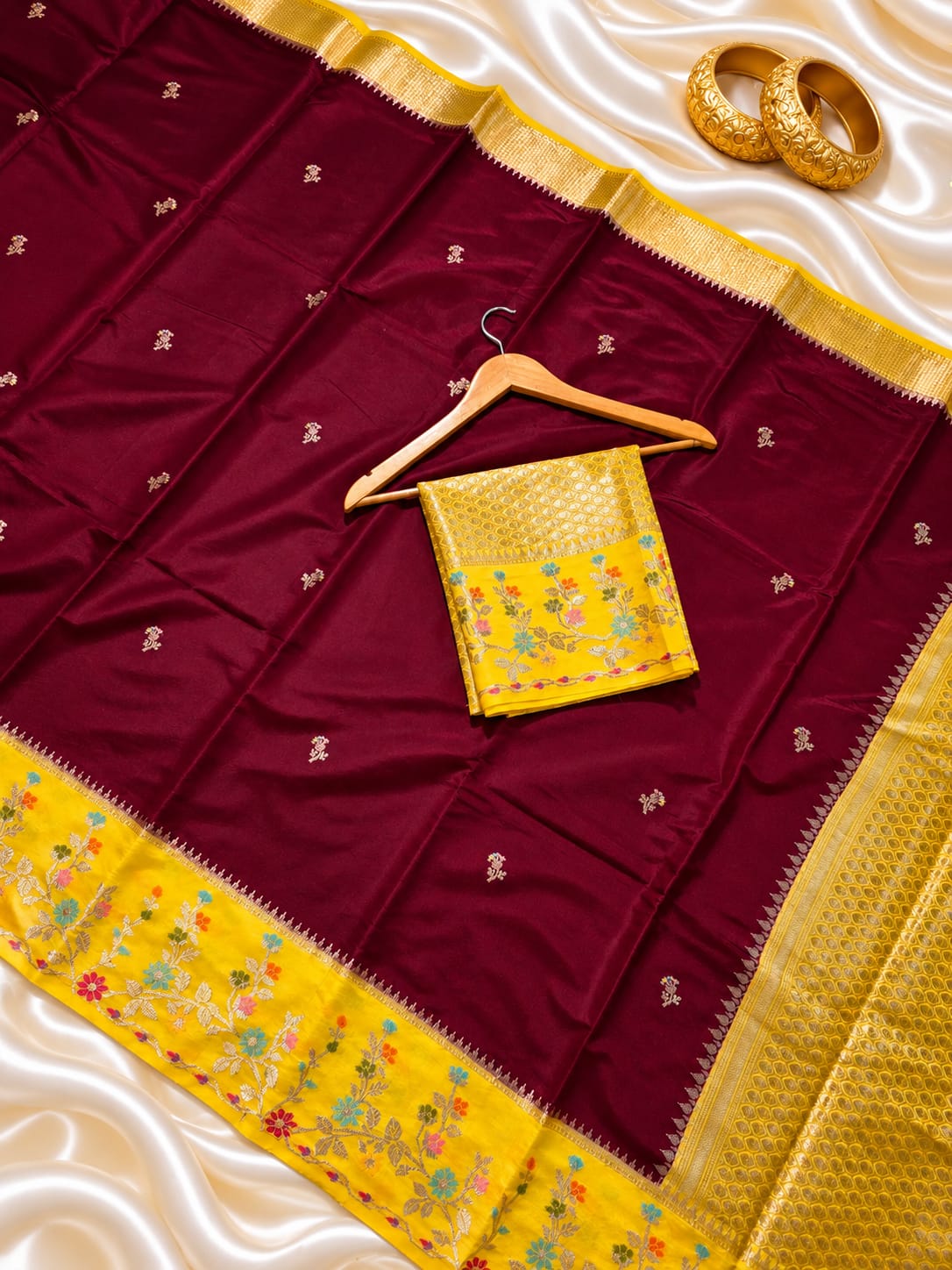 Premium Banarasi Katan Silk Sarees