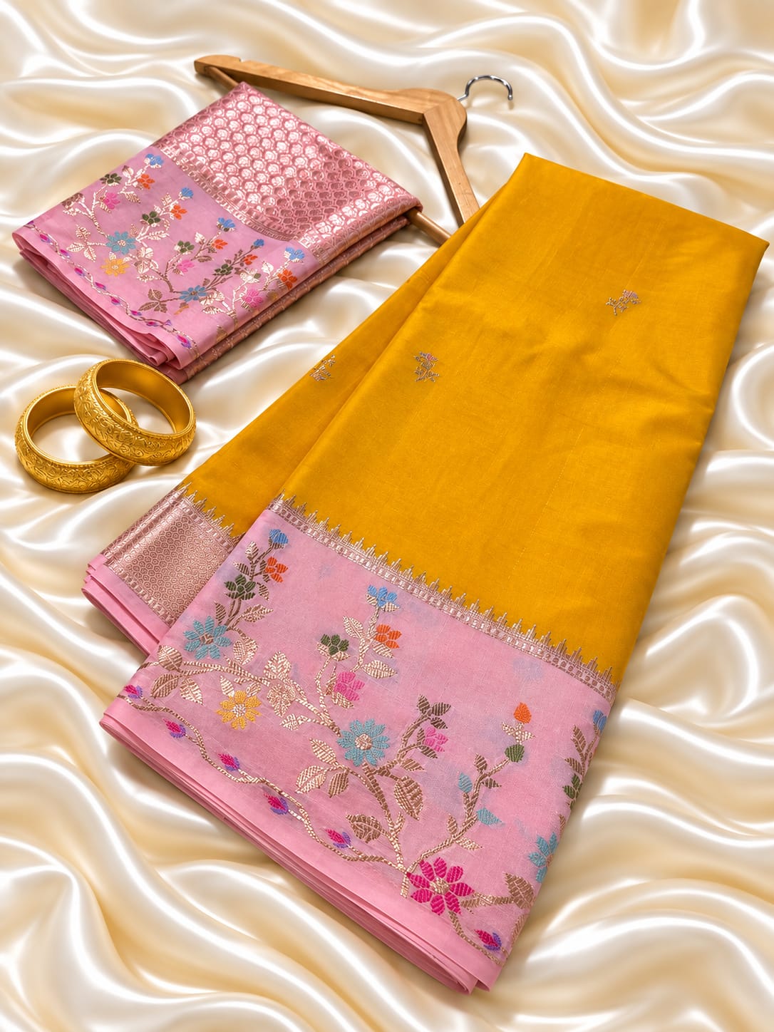 Premium Banarasi Katan Silk Sarees