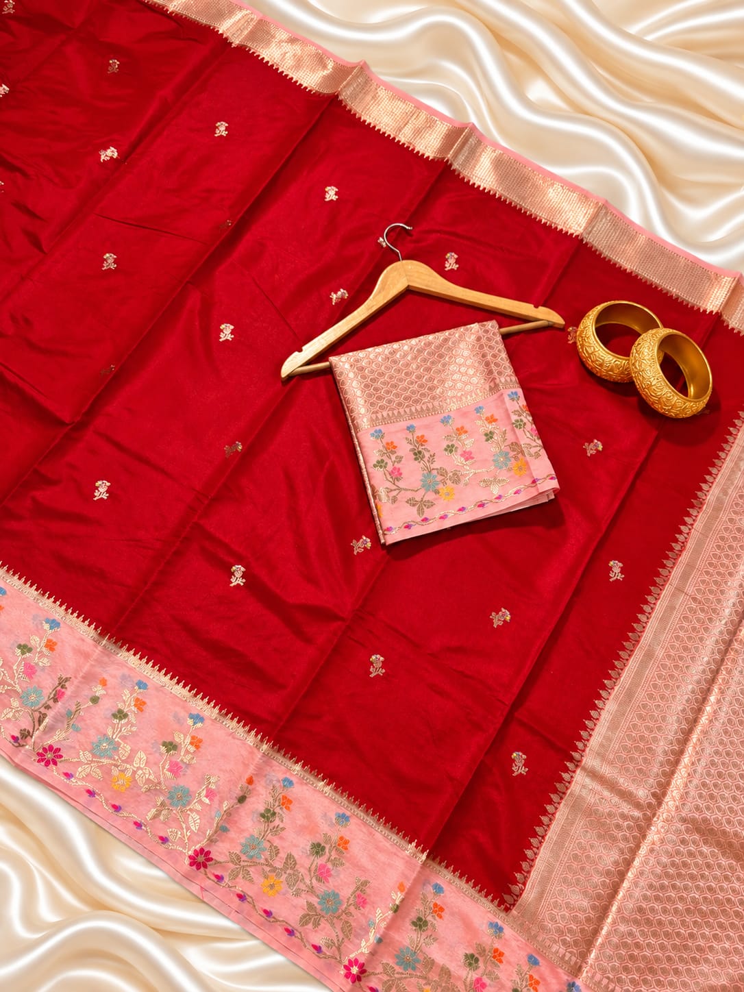 Premium Banarasi Katan Silk Sarees
