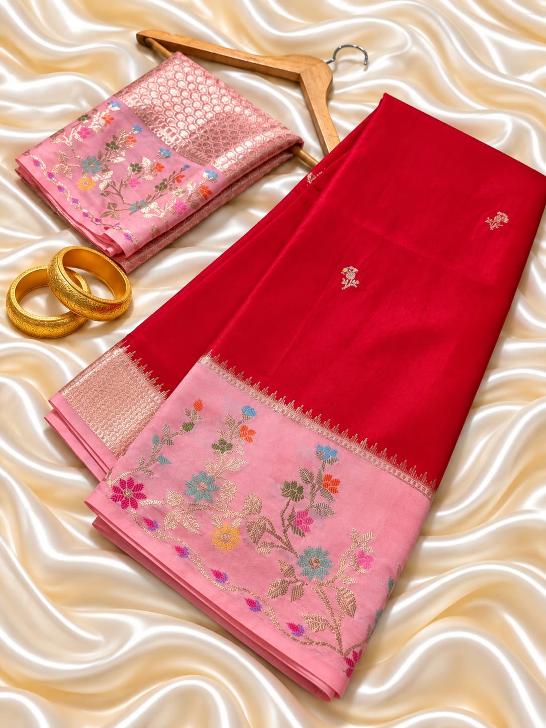 Premium Banarasi Katan Silk Sarees
