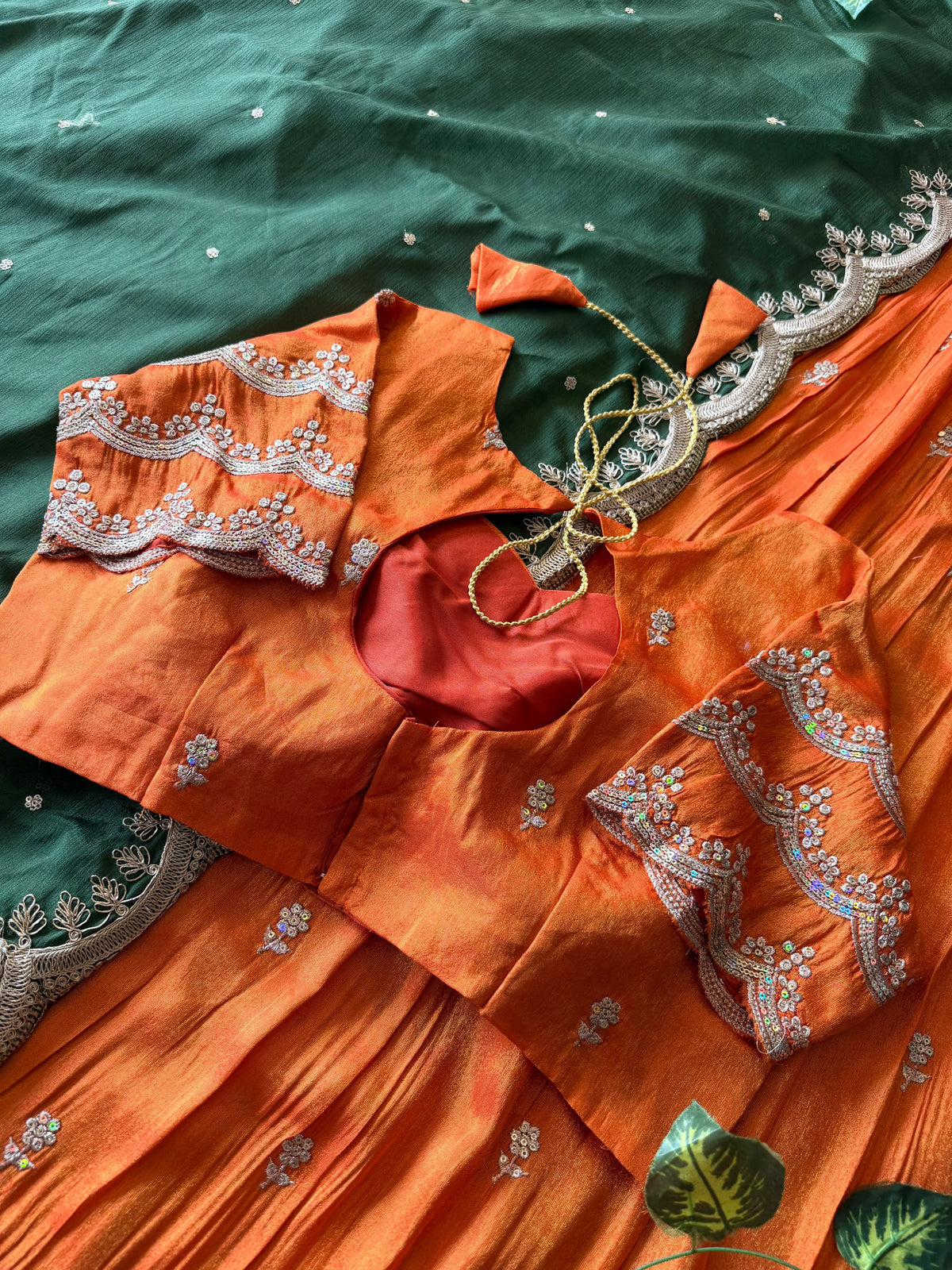 Premium Fully Stitched Free Size Lehangas (Details in Description)