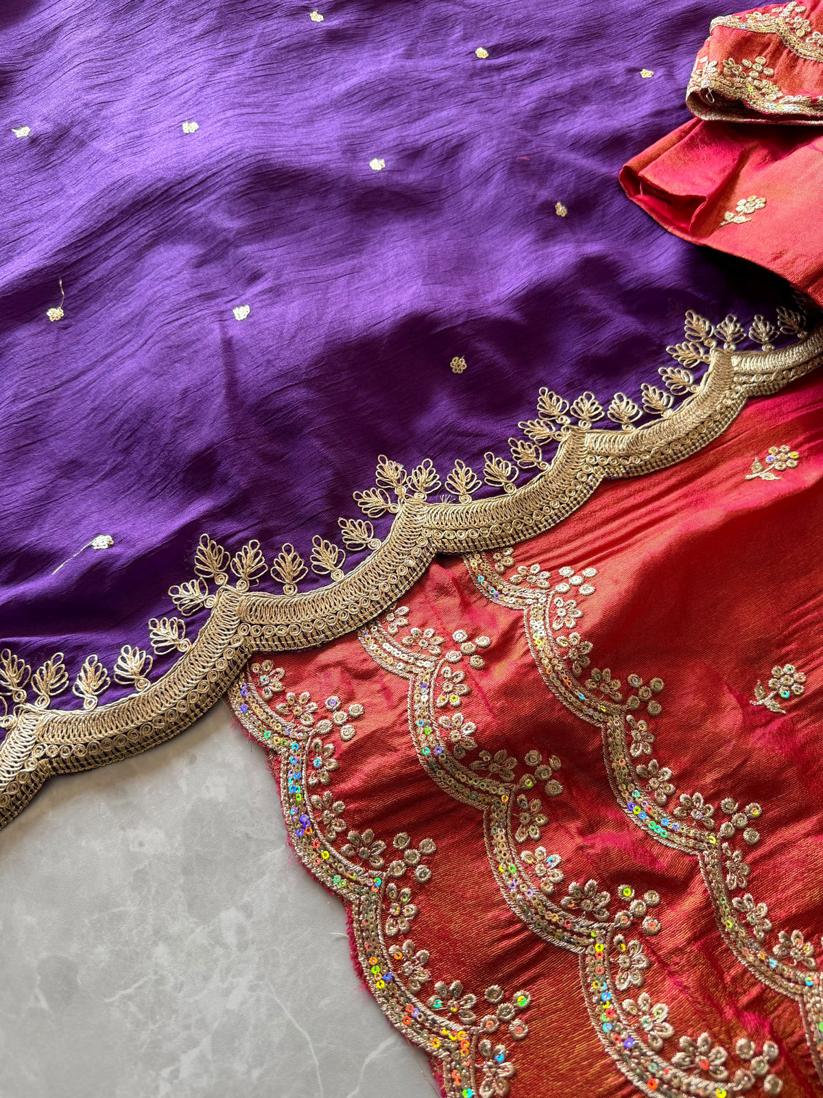 Premium Fully Stitched Free Size Lehangas (Details in Description)