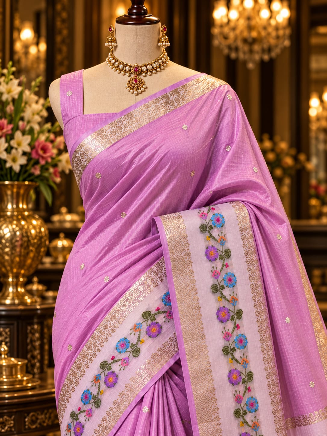 Banarasi Katan Silk Soft Sarees