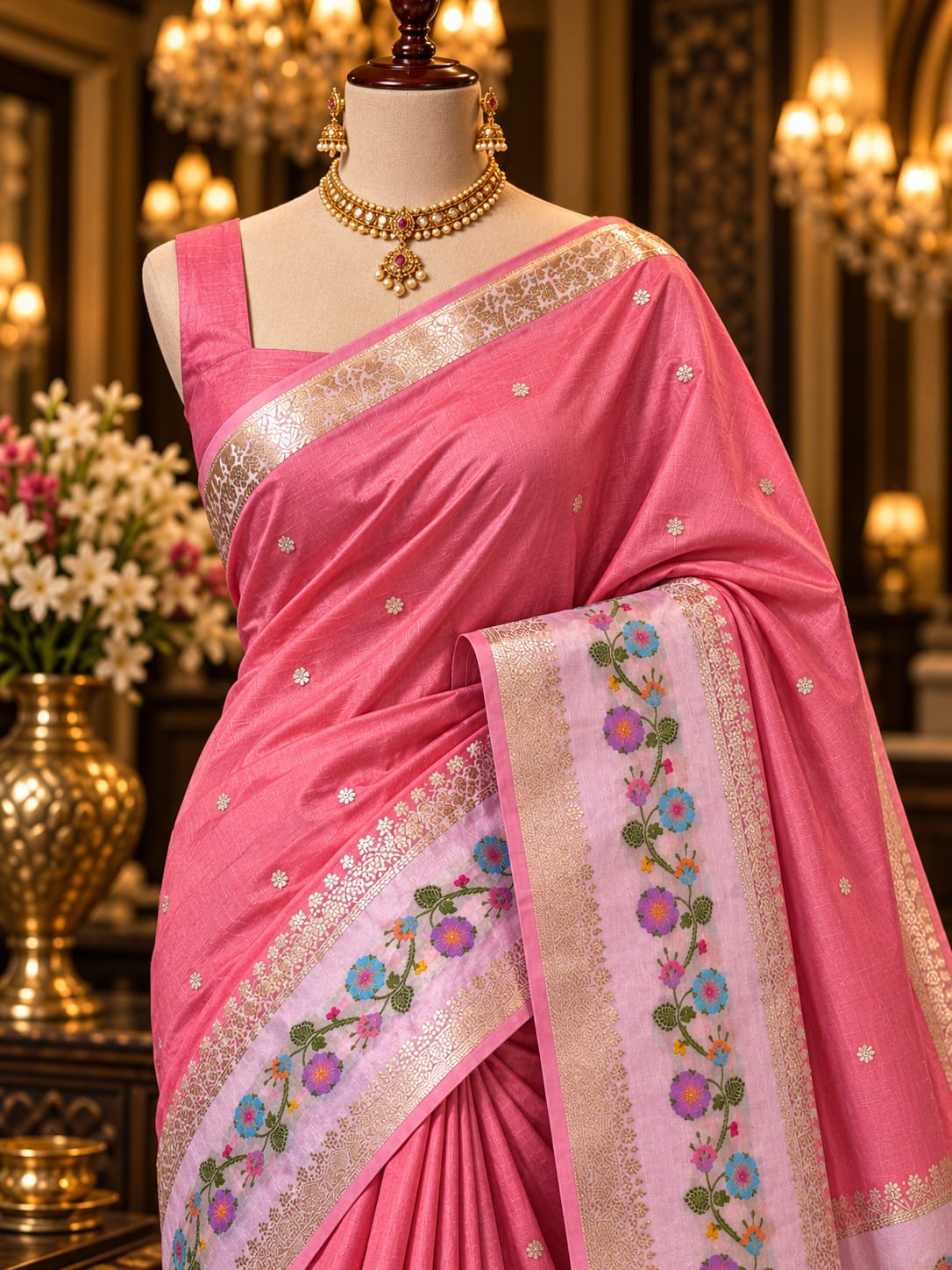 Banarasi Katan Silk Soft Sarees