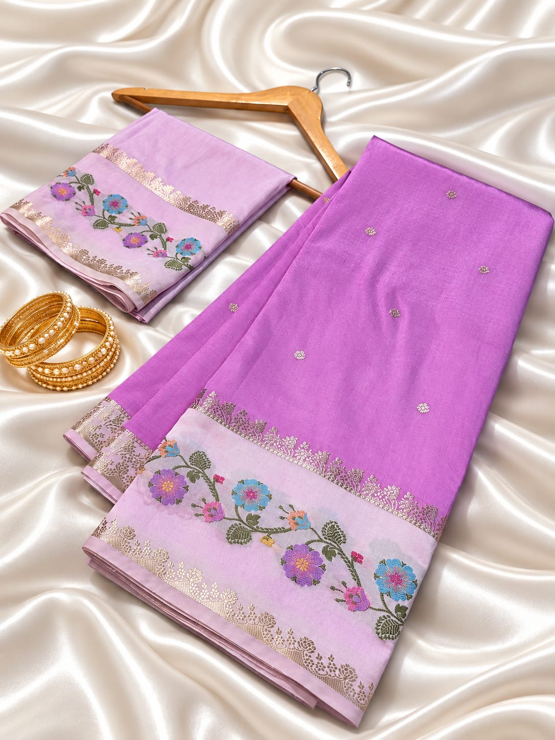 Banarasi Katan Silk Soft Sarees