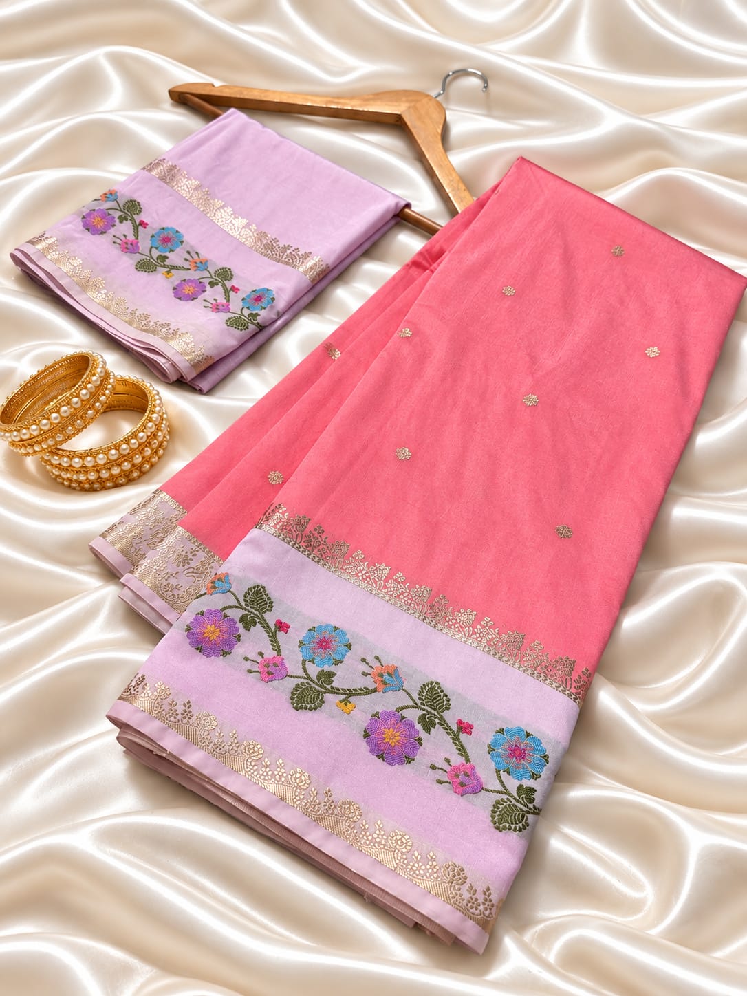 Banarasi Katan Silk Soft Sarees
