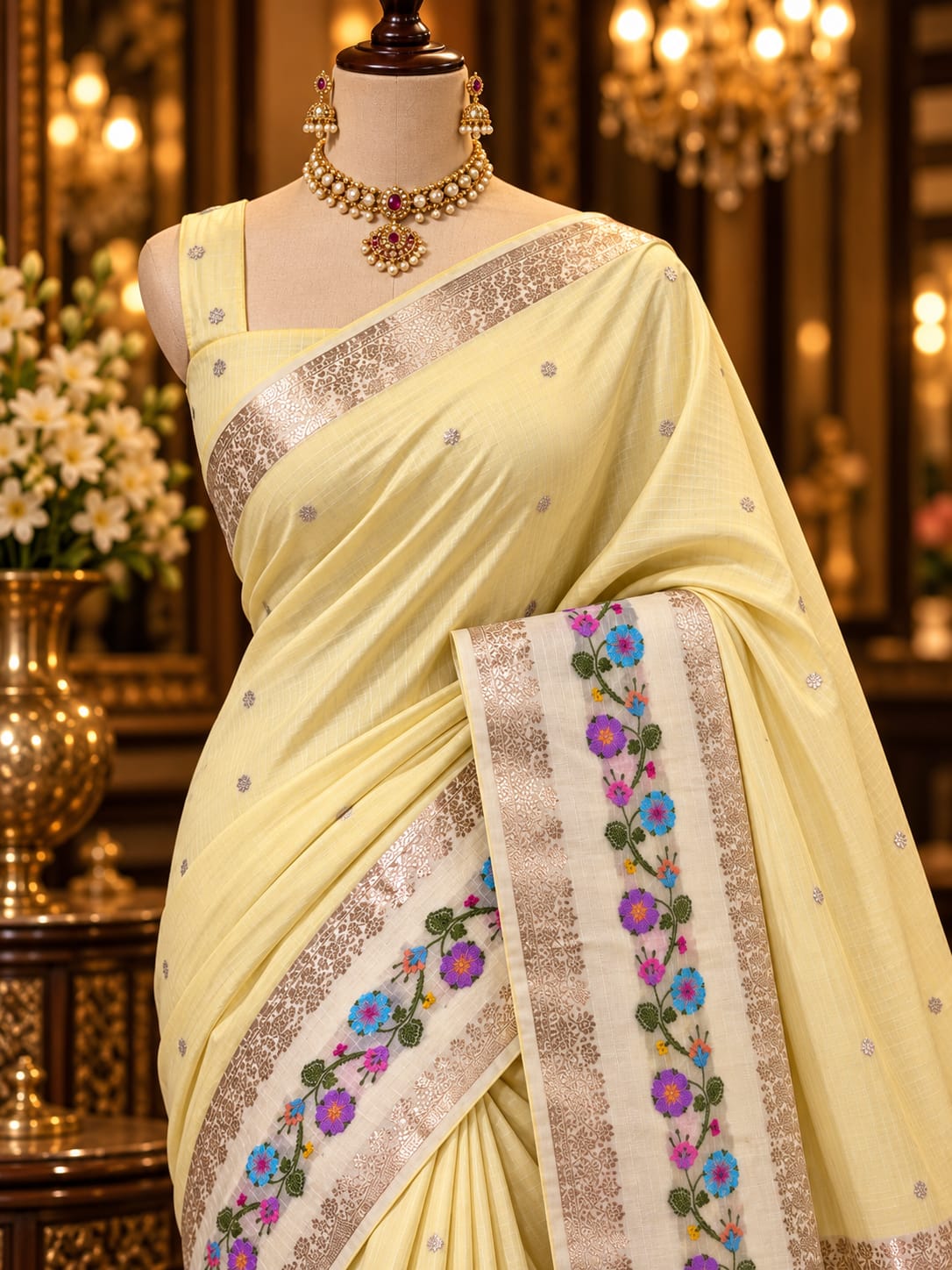 Banarasi Katan Silk Soft Sarees