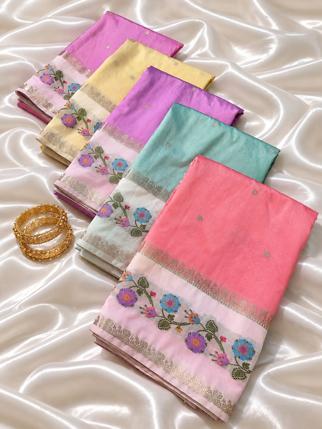 Banarasi Katan Silk Soft Sarees