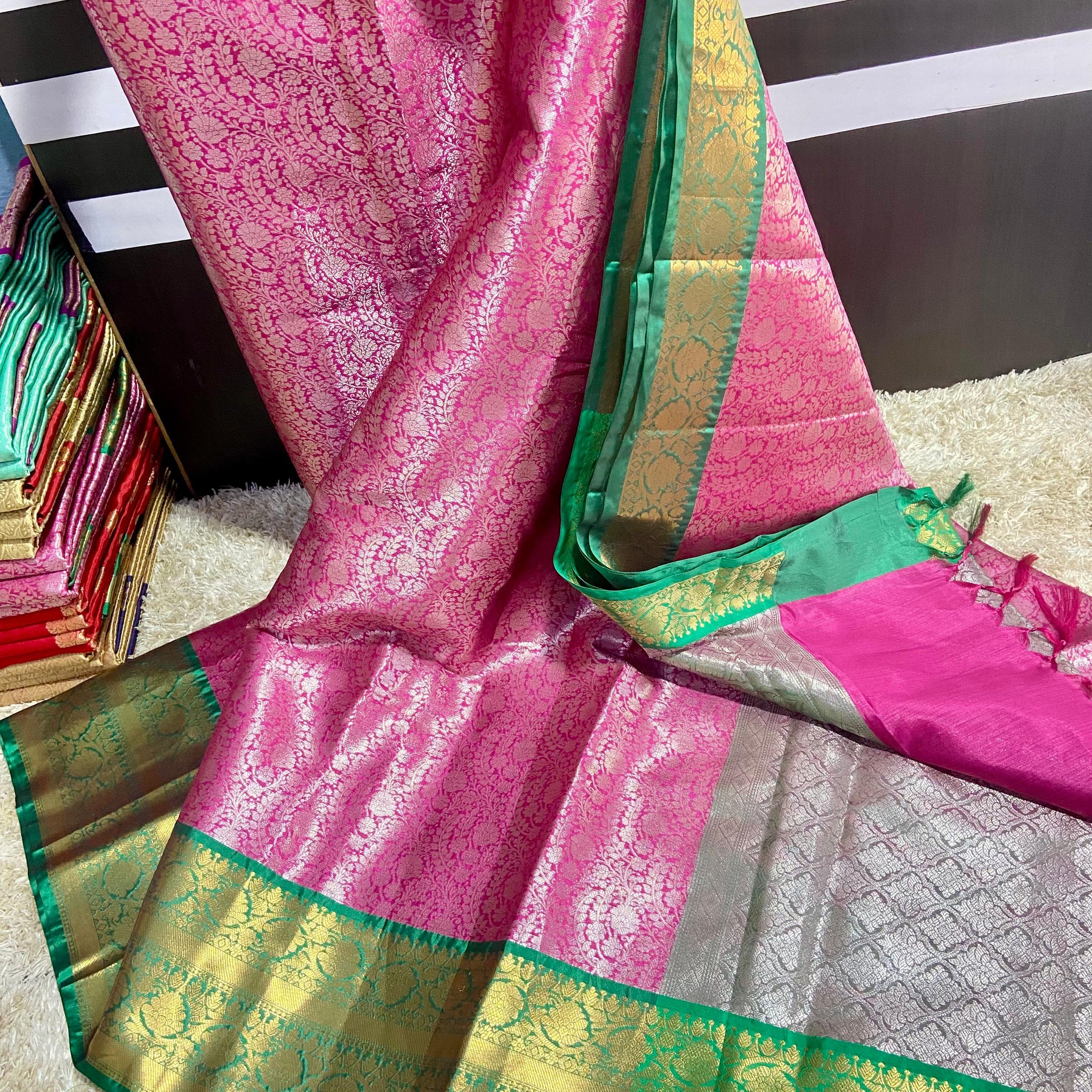 Banarasi Soft Tissue Silk Sarees