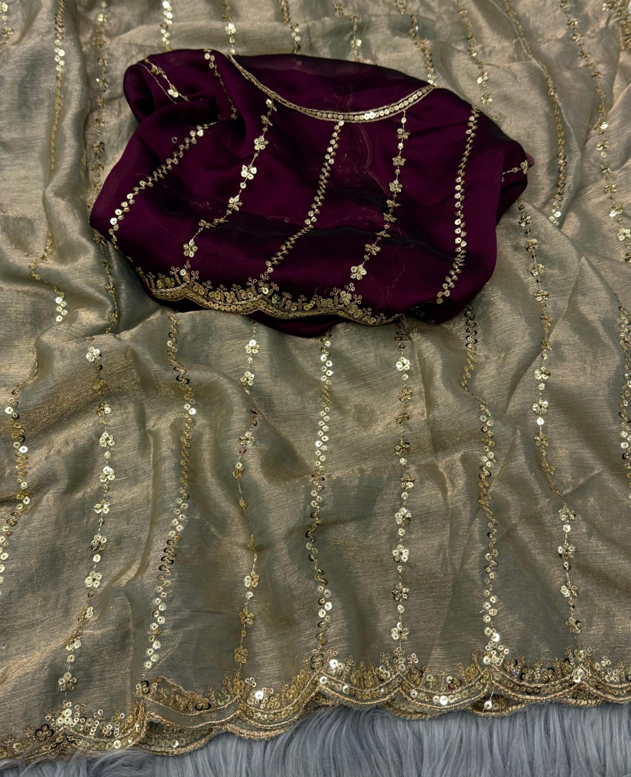 Space Silk with Sequence Work