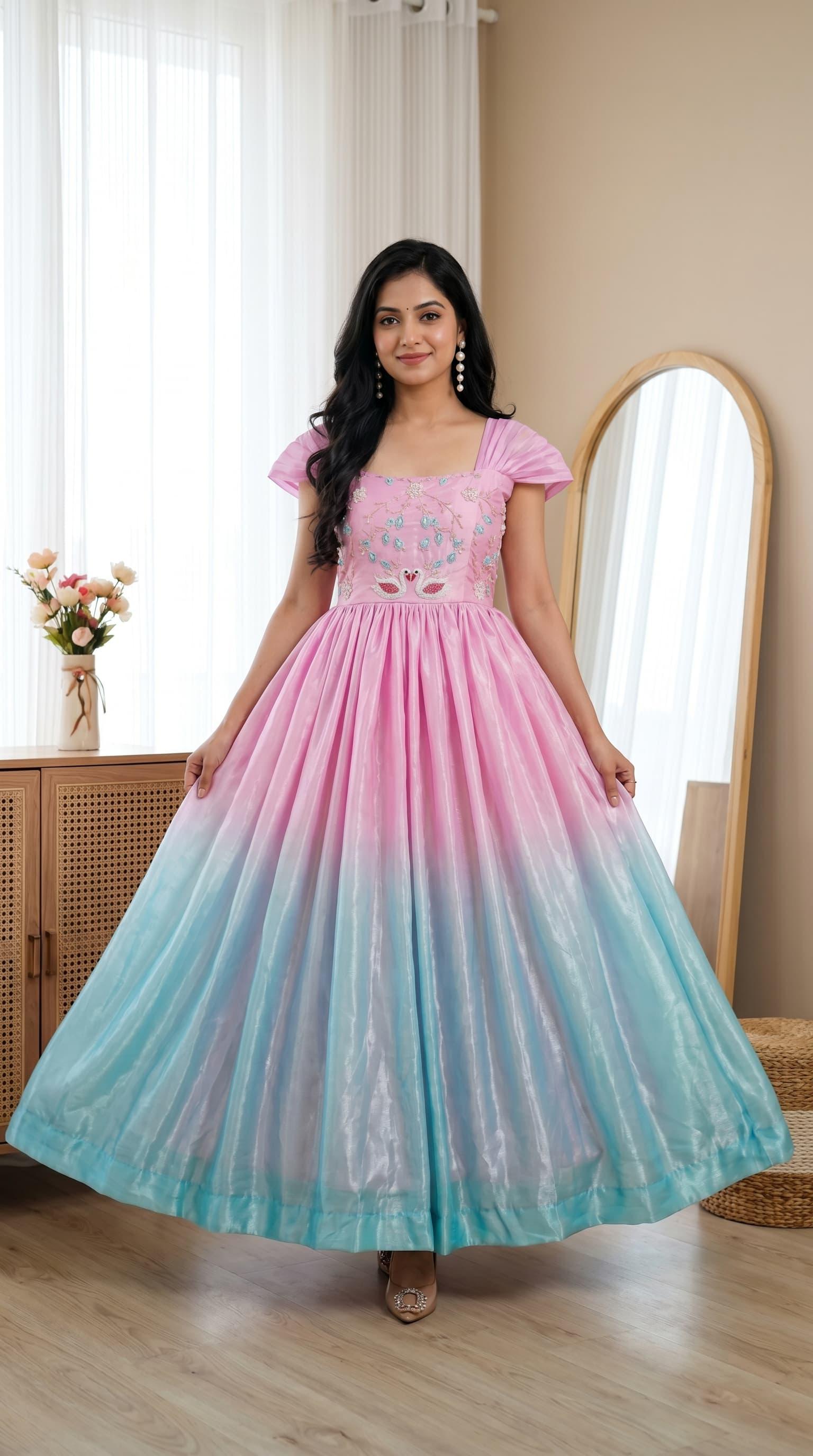 Soft Chinnon Gowns