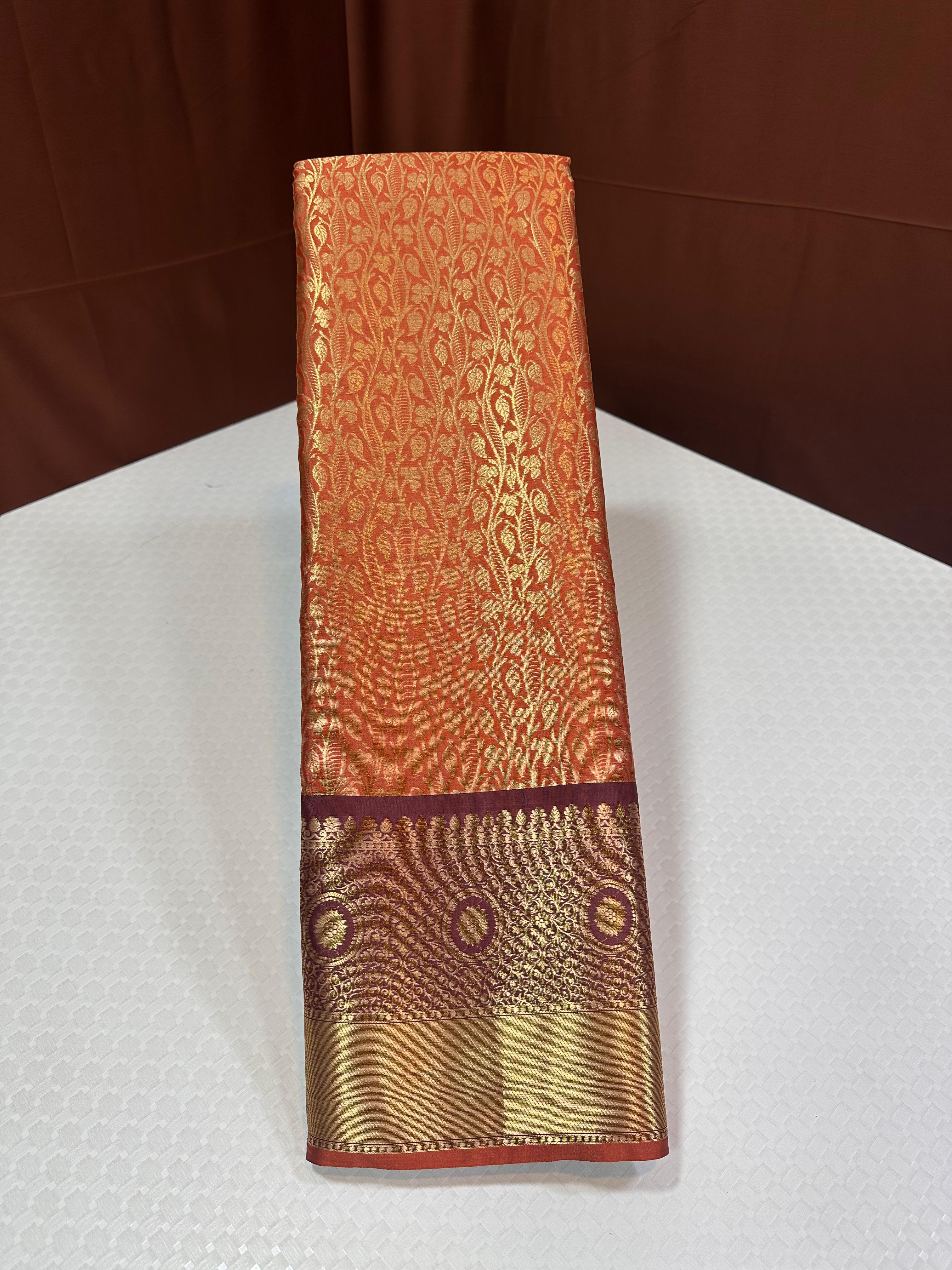Semi Kanchipattu Saree