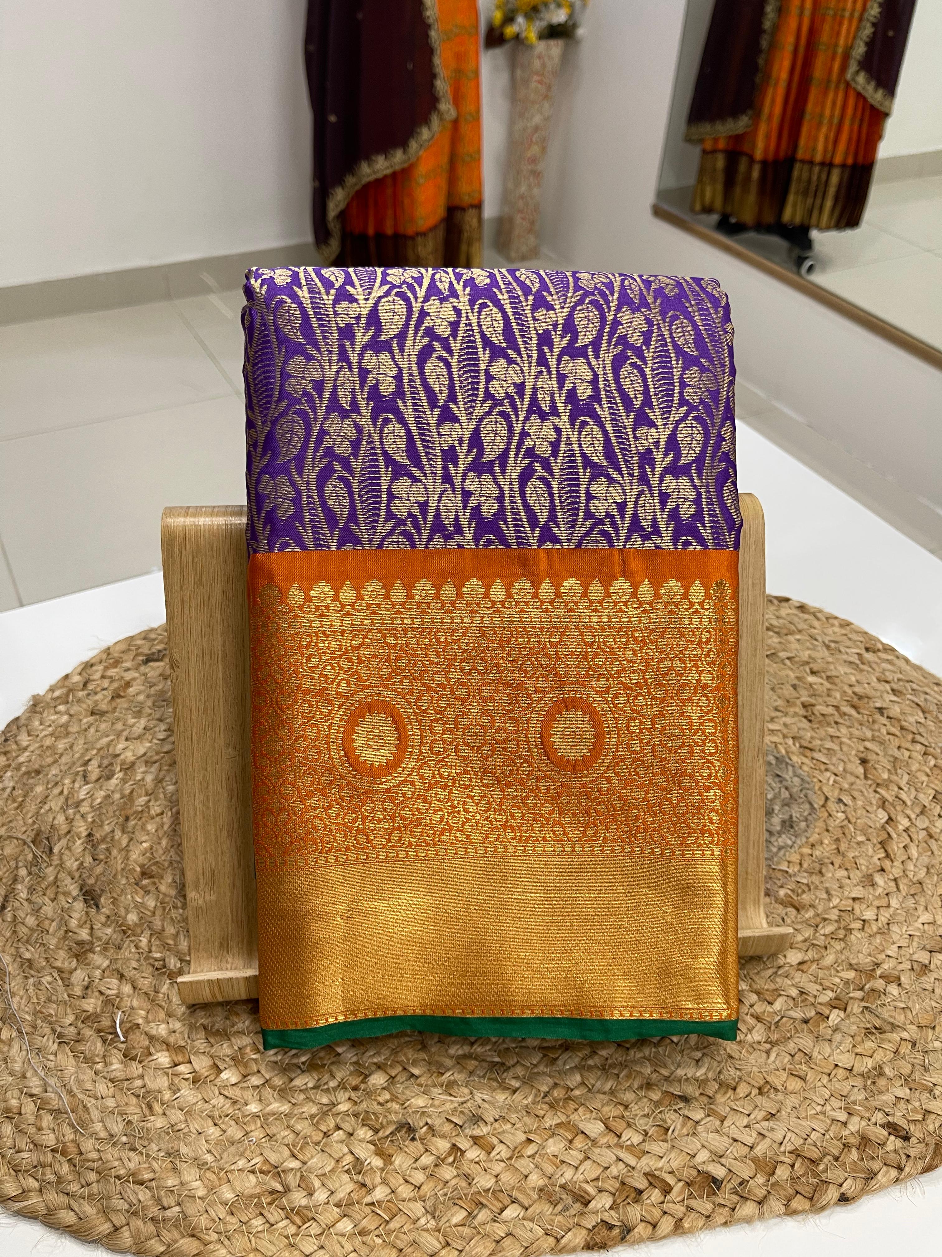 Vintage Sarees in Semi Kanchi