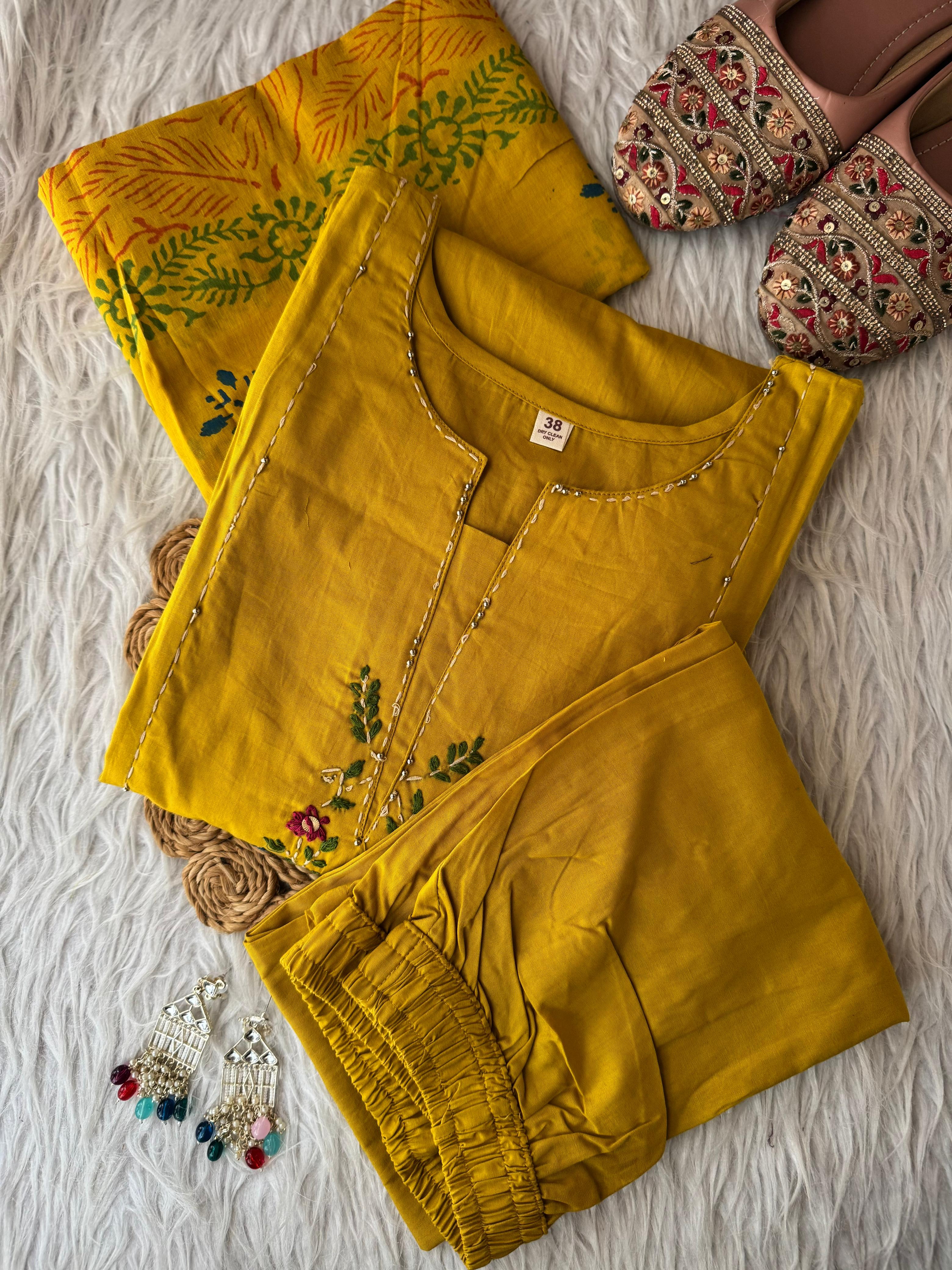 Pure Cotton Kurti Sets