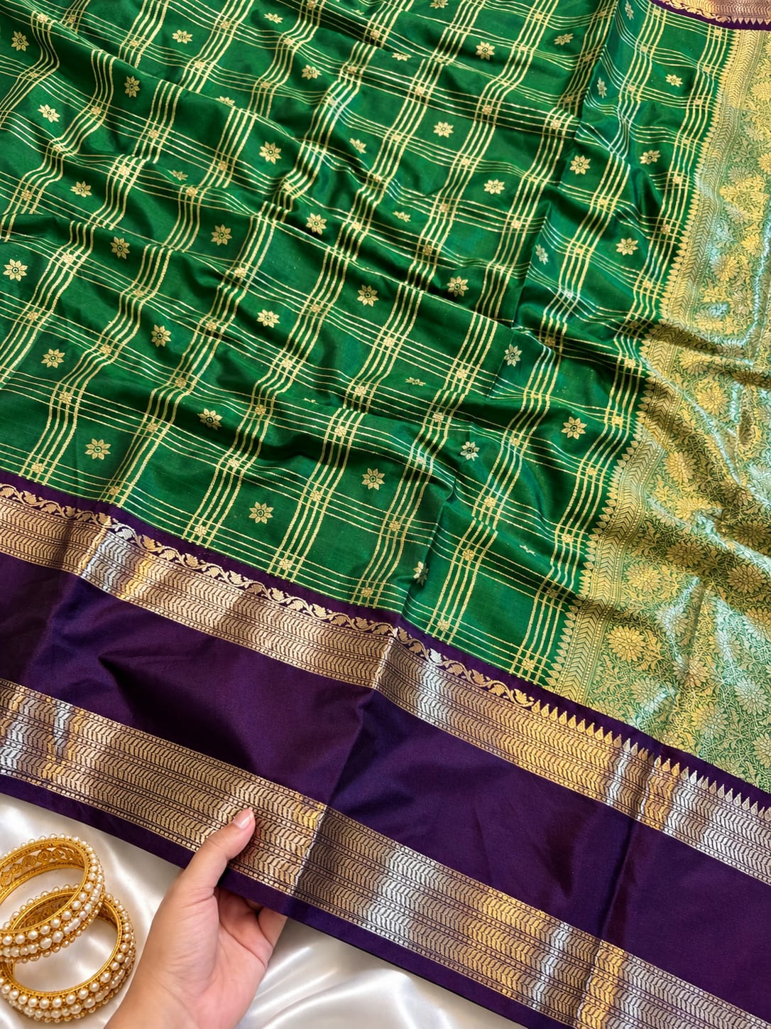 Premium Banarasi Soft Katan Silk Saree